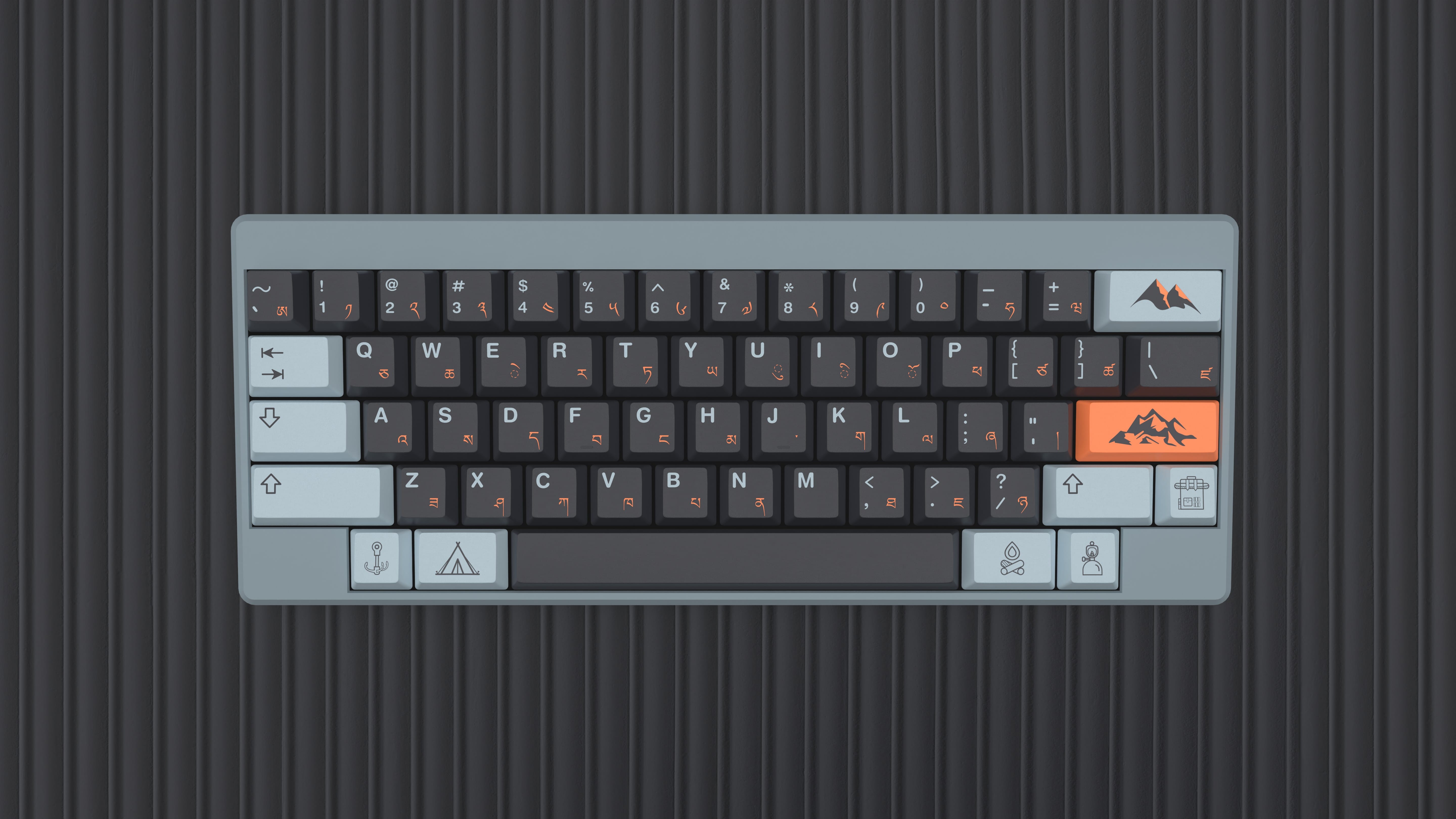EPBT Flaming Ice keycaps-Because it's there image 15