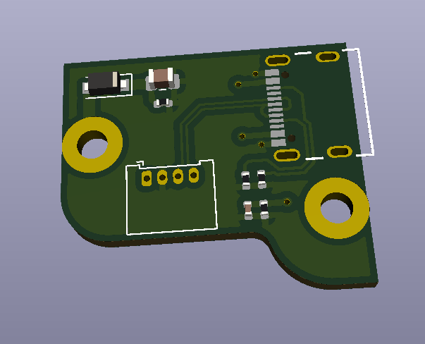 CA66 replacement PCB - finished image 3