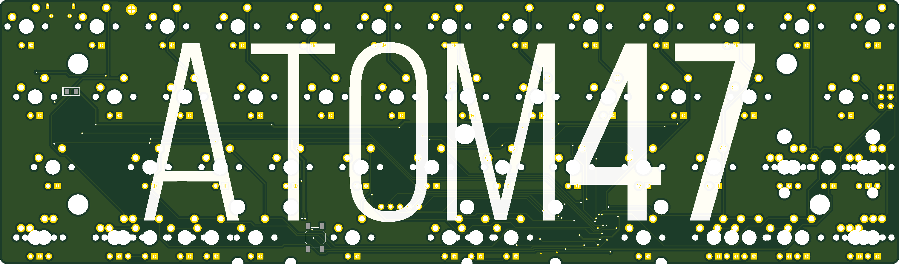 Atom47 PCB for the Vortex Core - Round 1 (Completed)