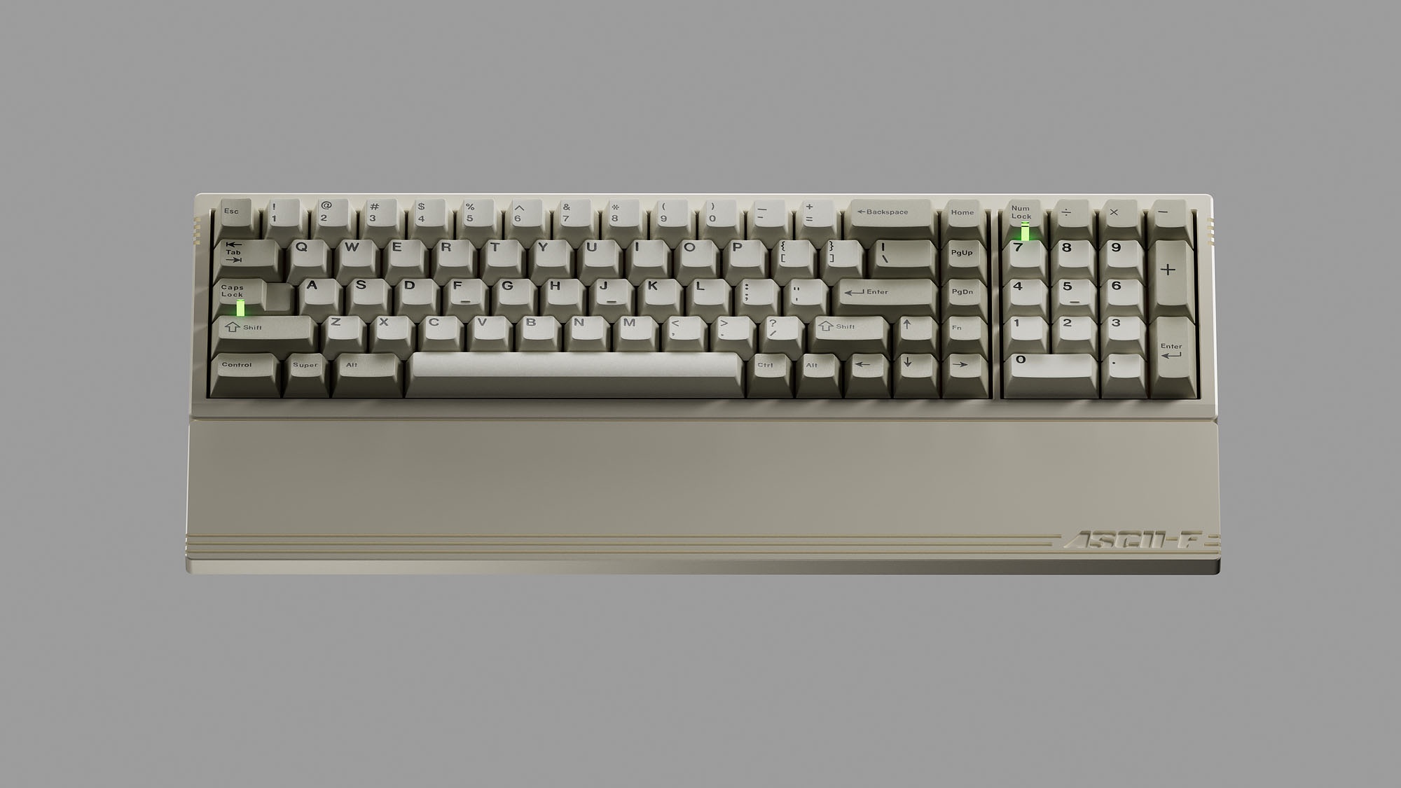 ASCII-F : 65TK || Plateless Top Mount - GB OVER image 5