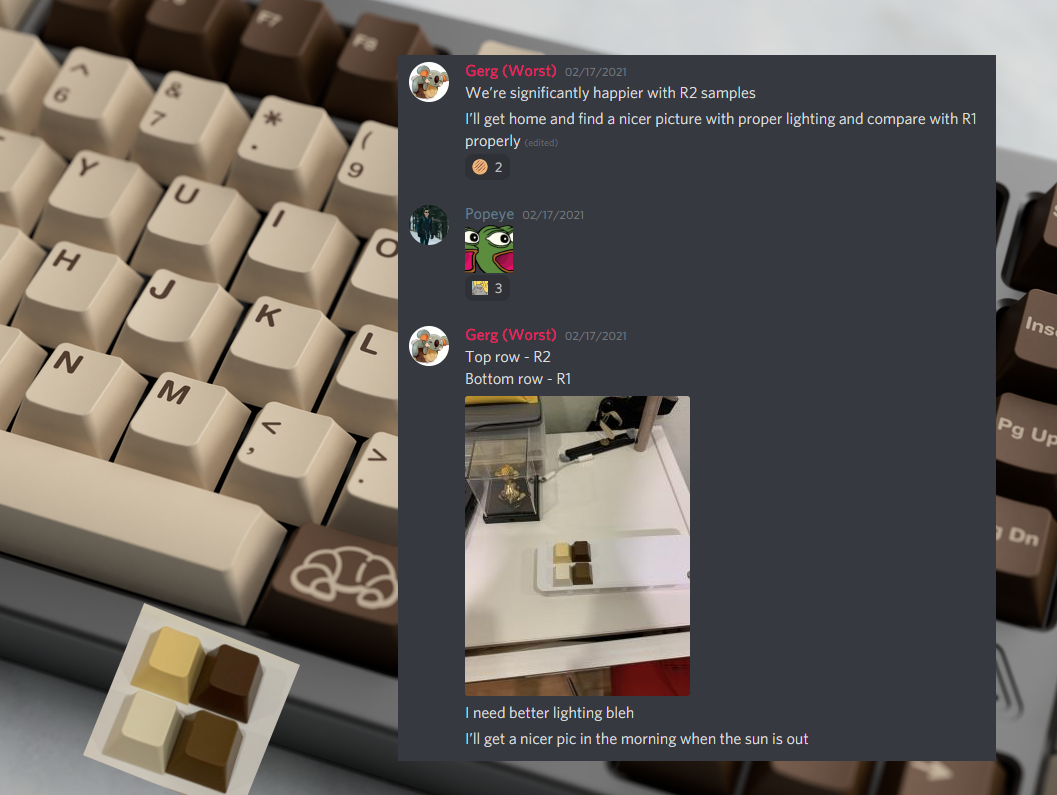 GMK Bread - We got that Bread! Update - R2 Colour Samples and Banderole image 40