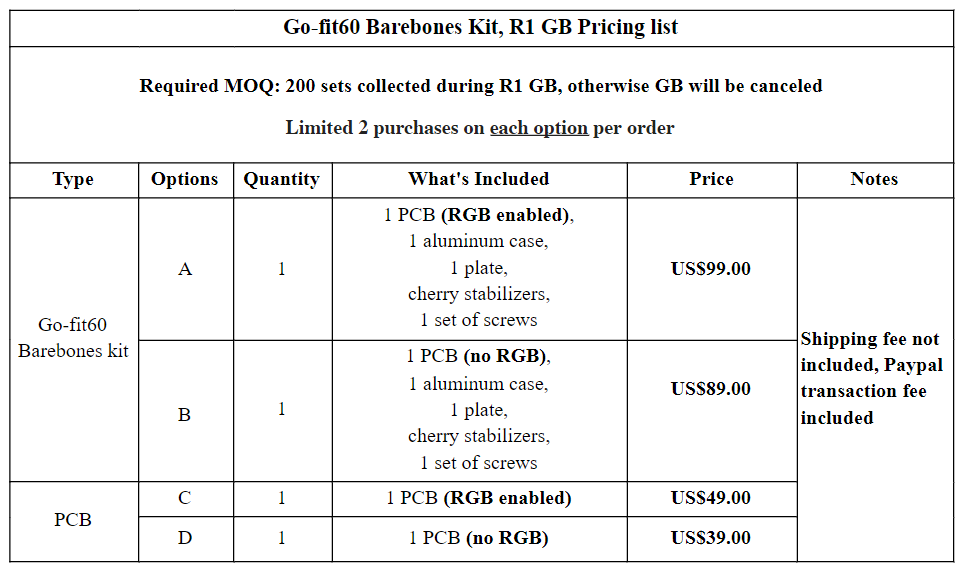 “Go-fit60,” A Bluetooth 60% Tray Mount Keyboard, start from $89（CLOSED） image 10