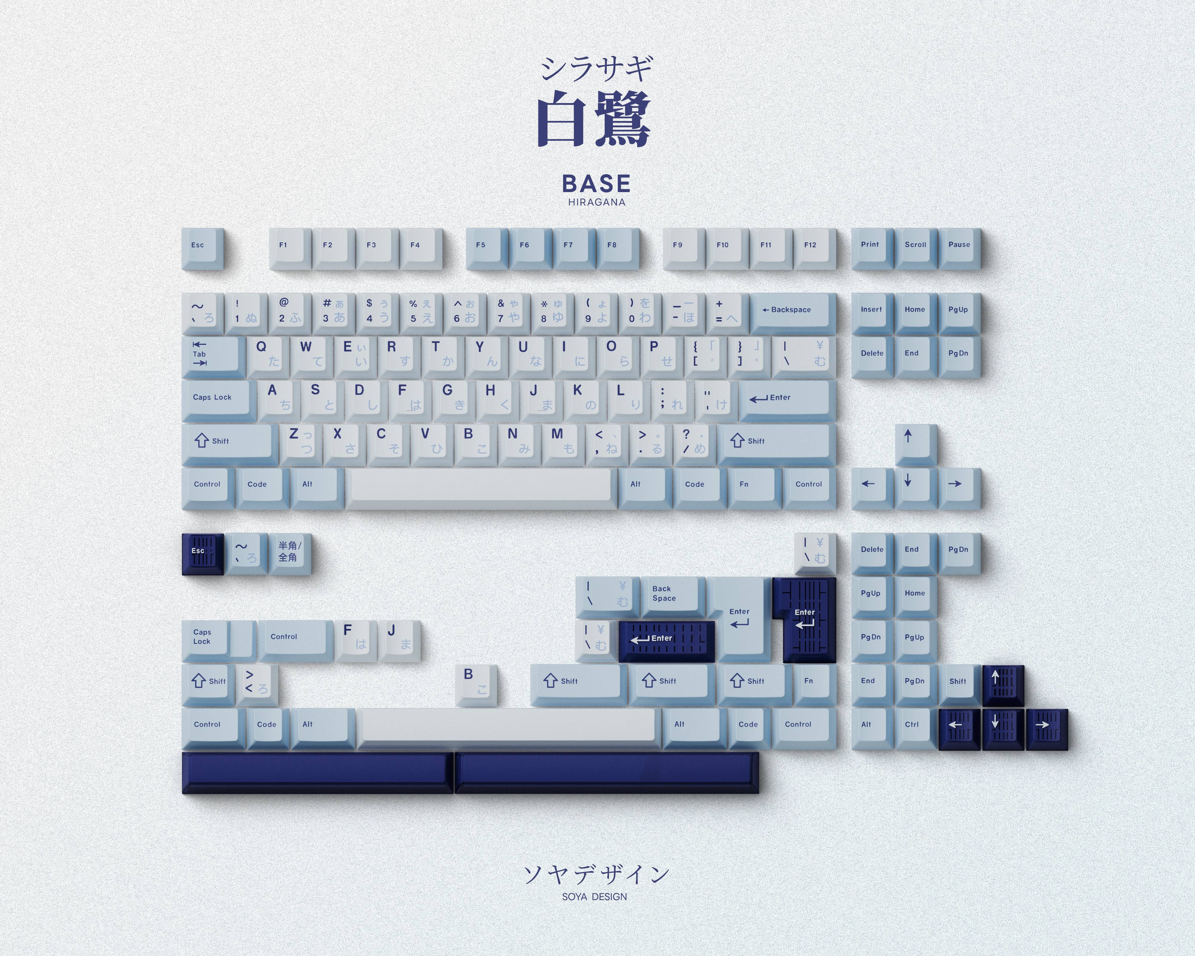 KeyKobo Shirasagi R2 Keycaps image 5