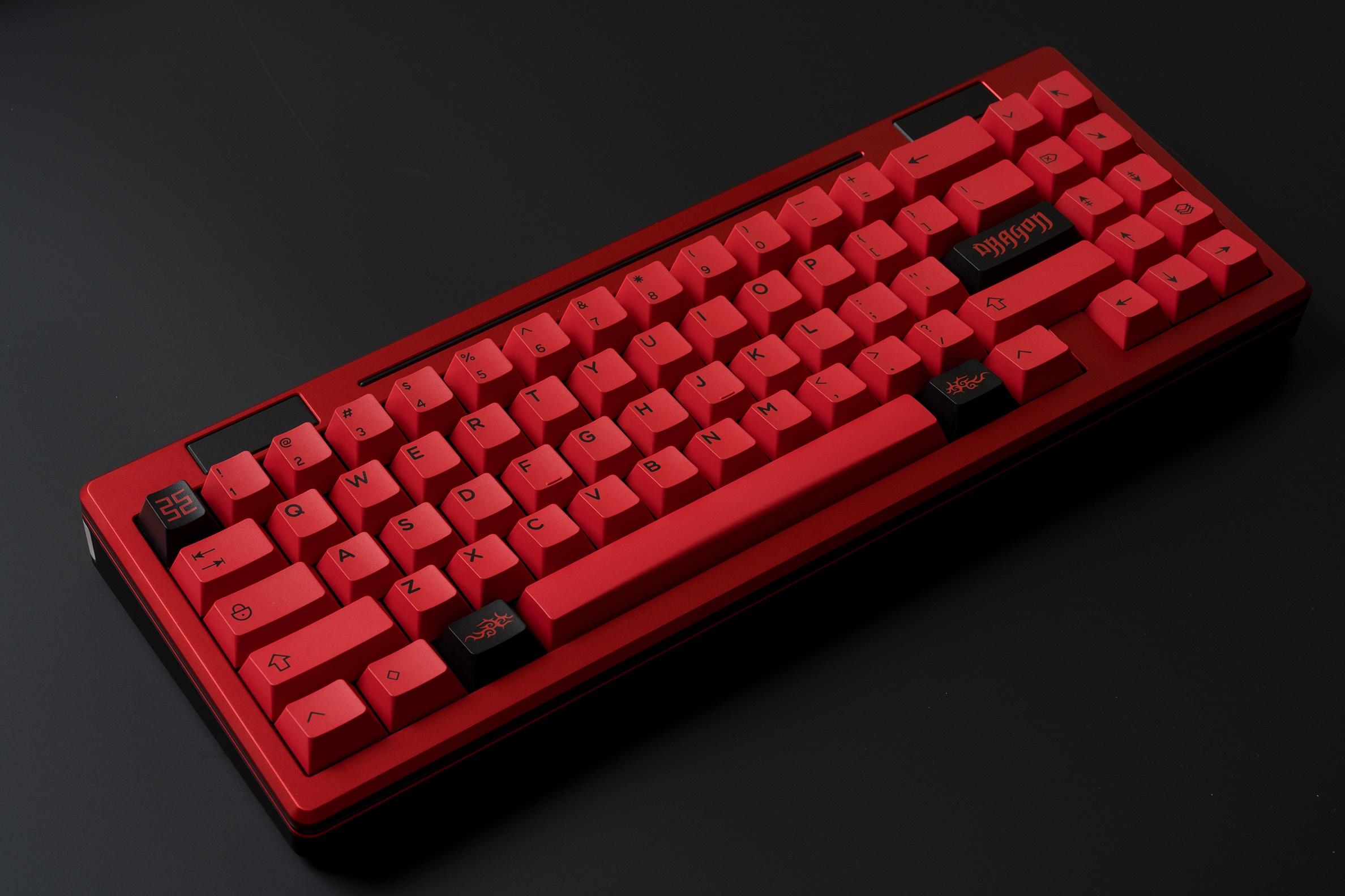 [GB completed] W70 | A keyboard with car tail light image 36