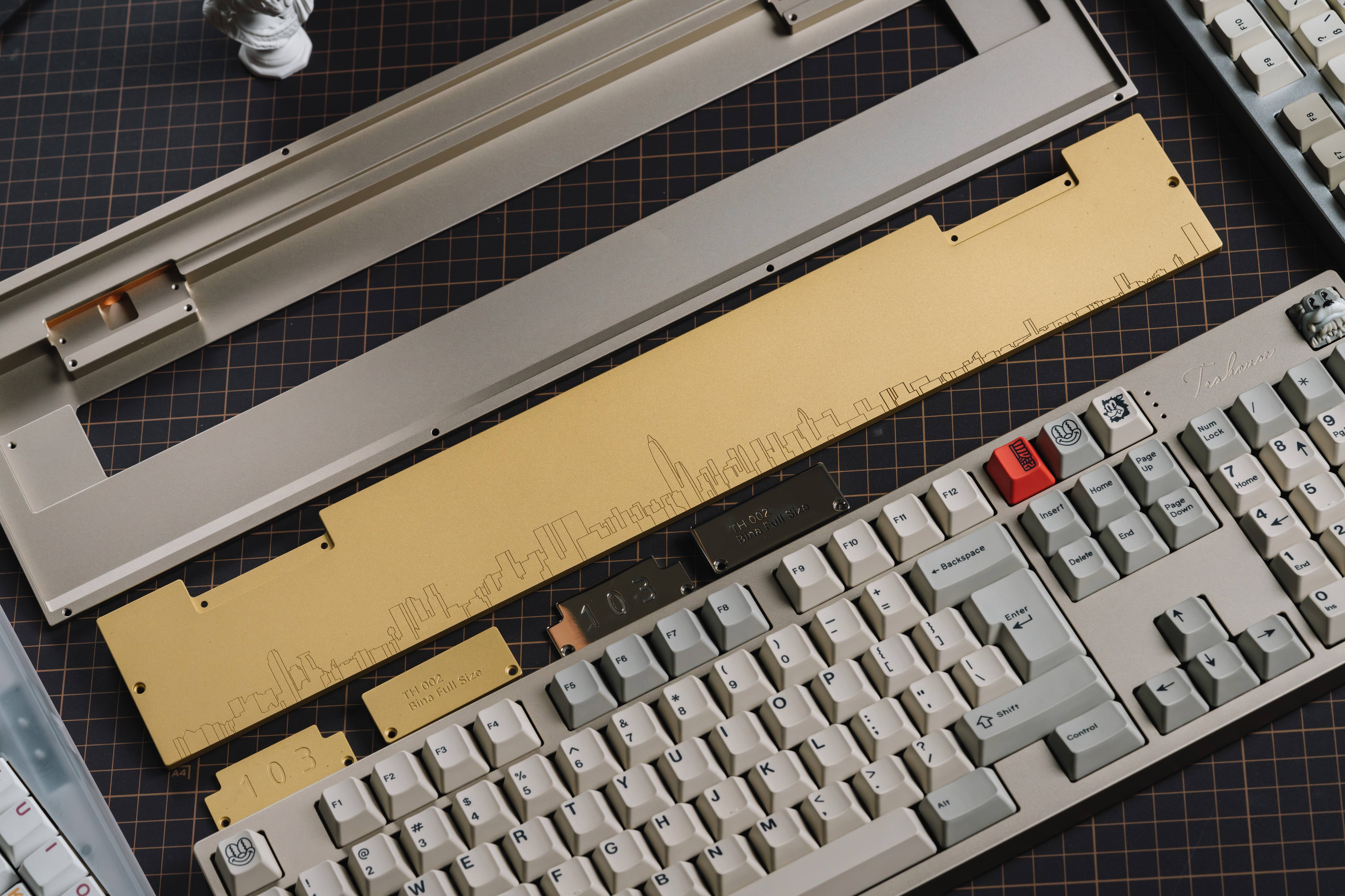 【IC】Bina 103 – Full Size Board, Top Mount, Front Typing Height 14mm image 2