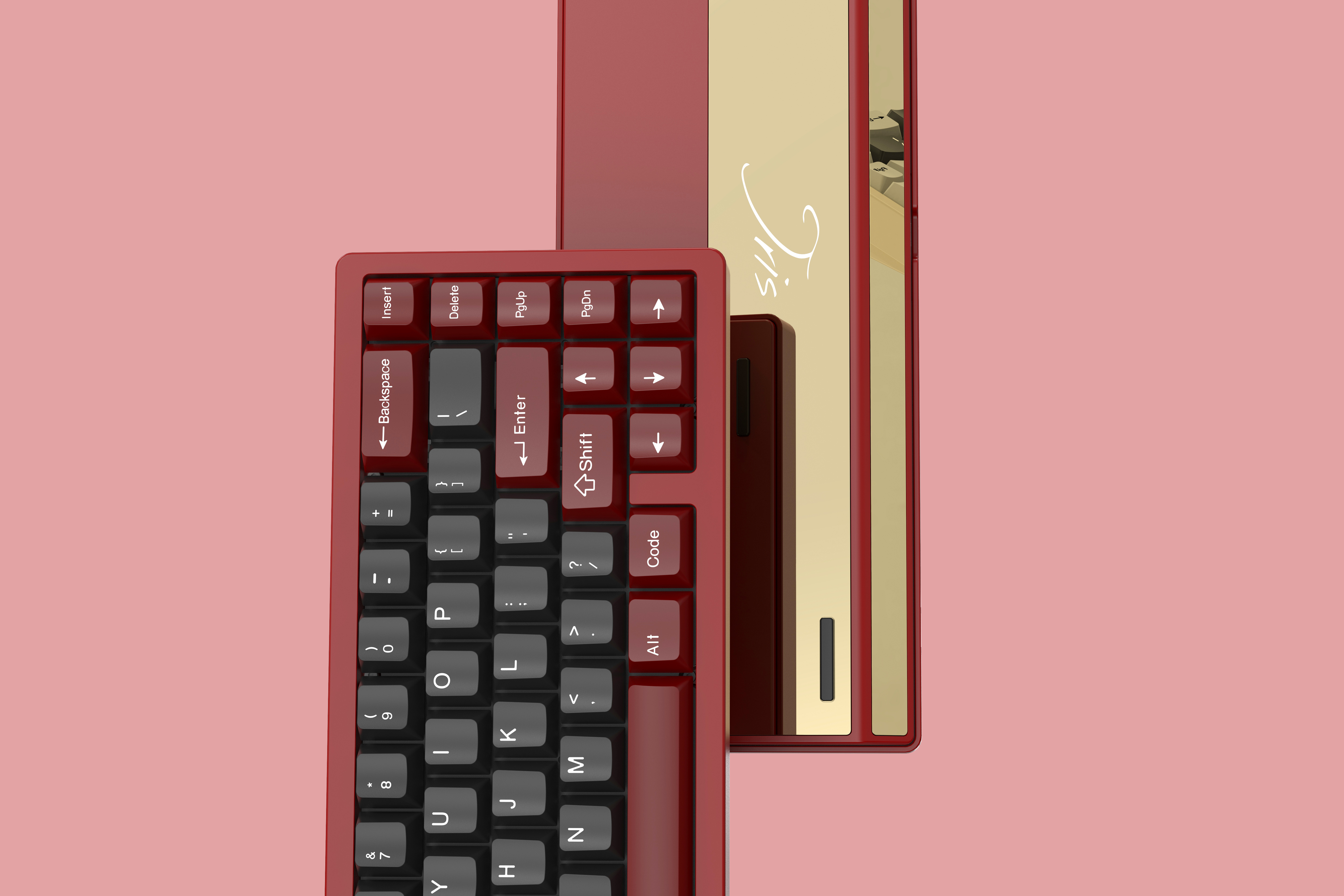 JRIS65 R2 PCB Gasket Mount Customize Keyboard - Group Buy Information image 8