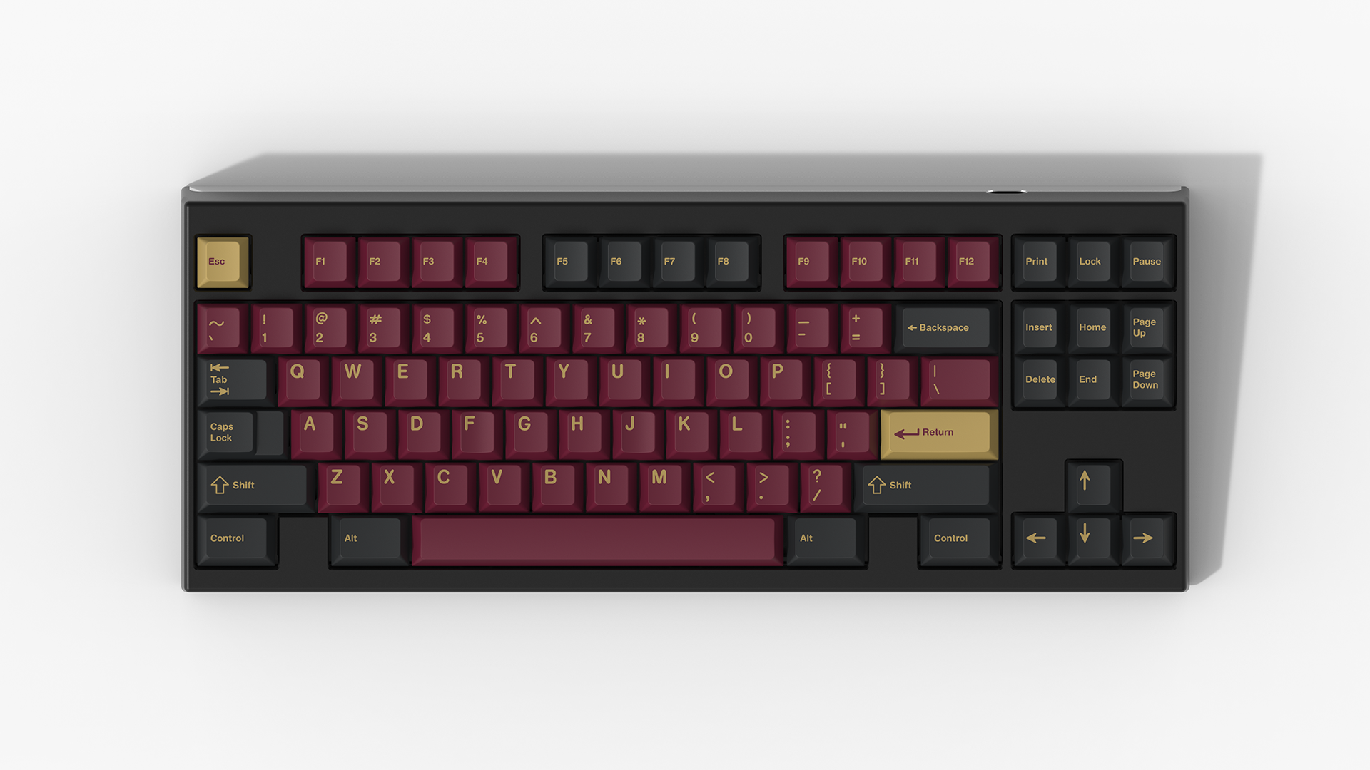 GMK Red & Blue Samurai (GB Closed)