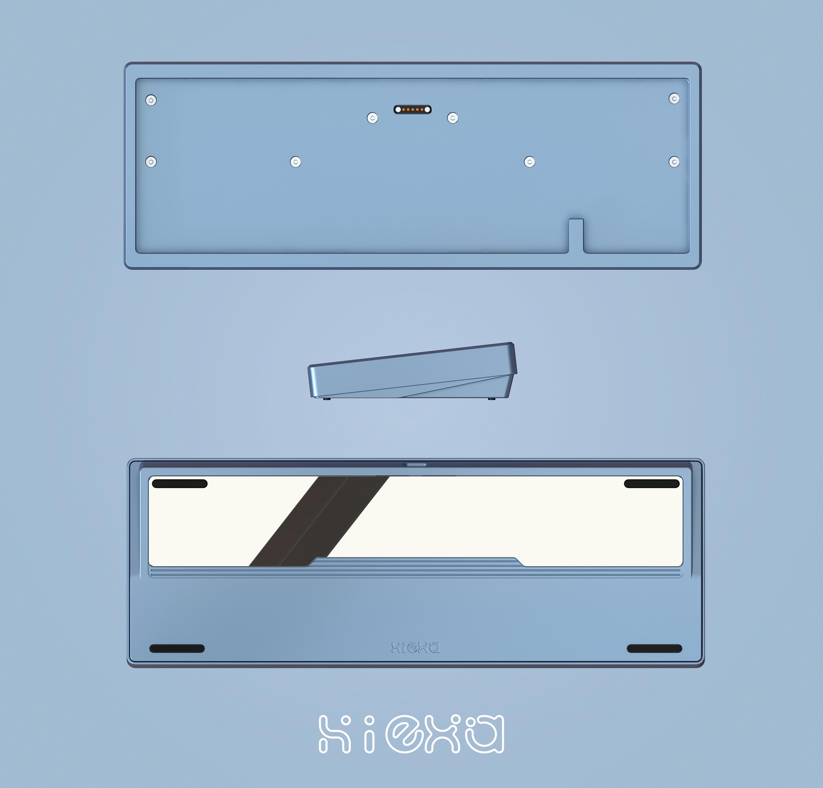 Hiexa V65-Ball Catch Magnetic Connector Tri-mode Full CNC Custom Keyboard image 6