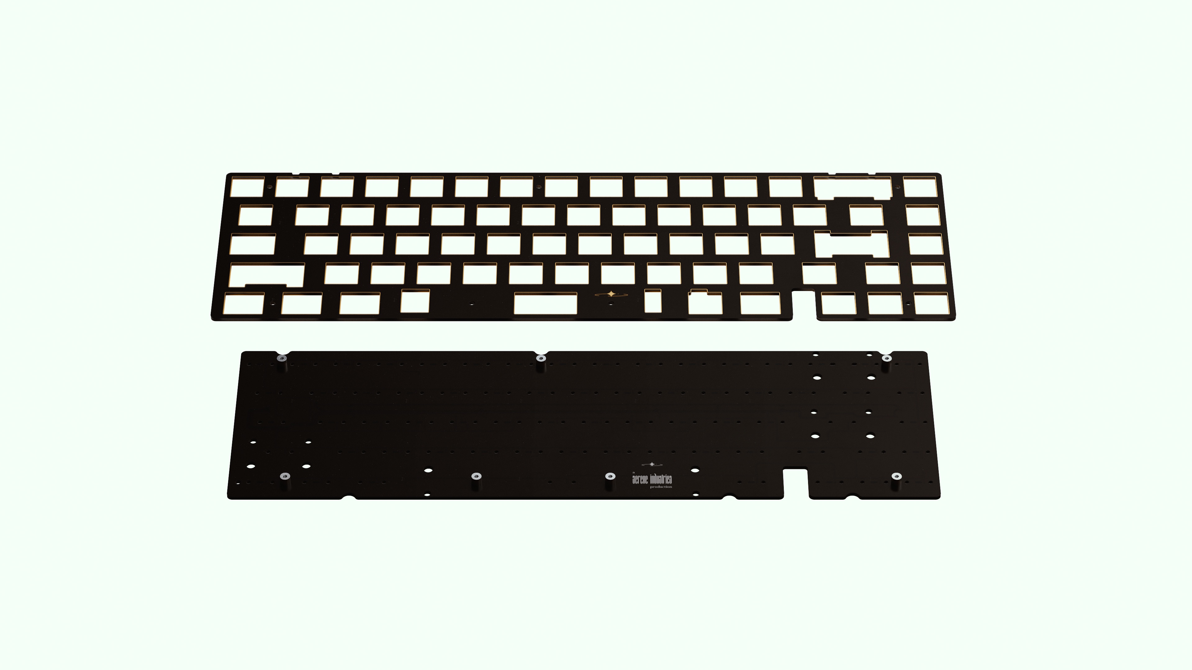 u65-HE: Hall-Effect Bakeneko65 PCB with QMK/VIA firmware image 6