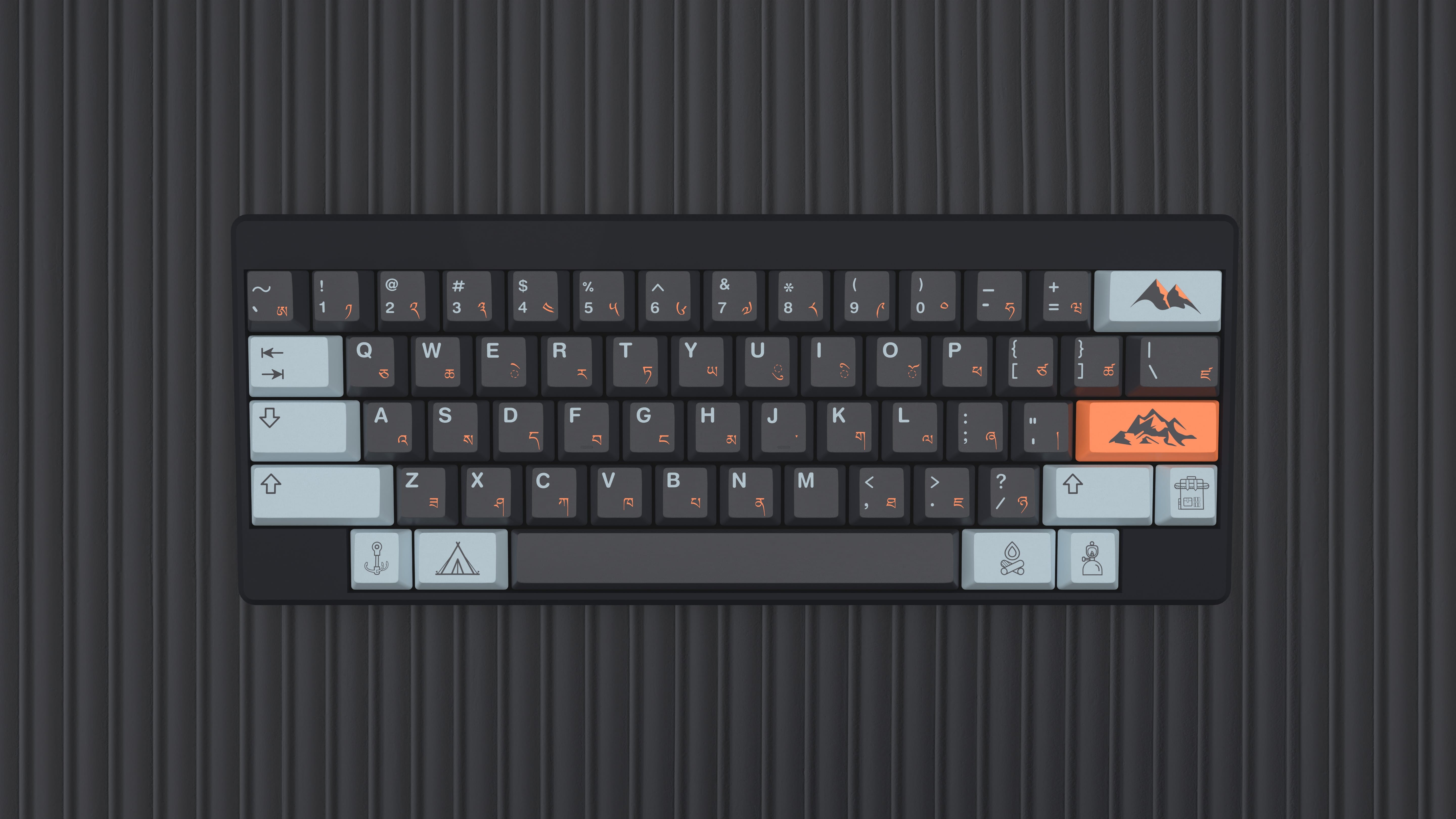 EPBT Flaming Ice keycaps-Because it's there image 16