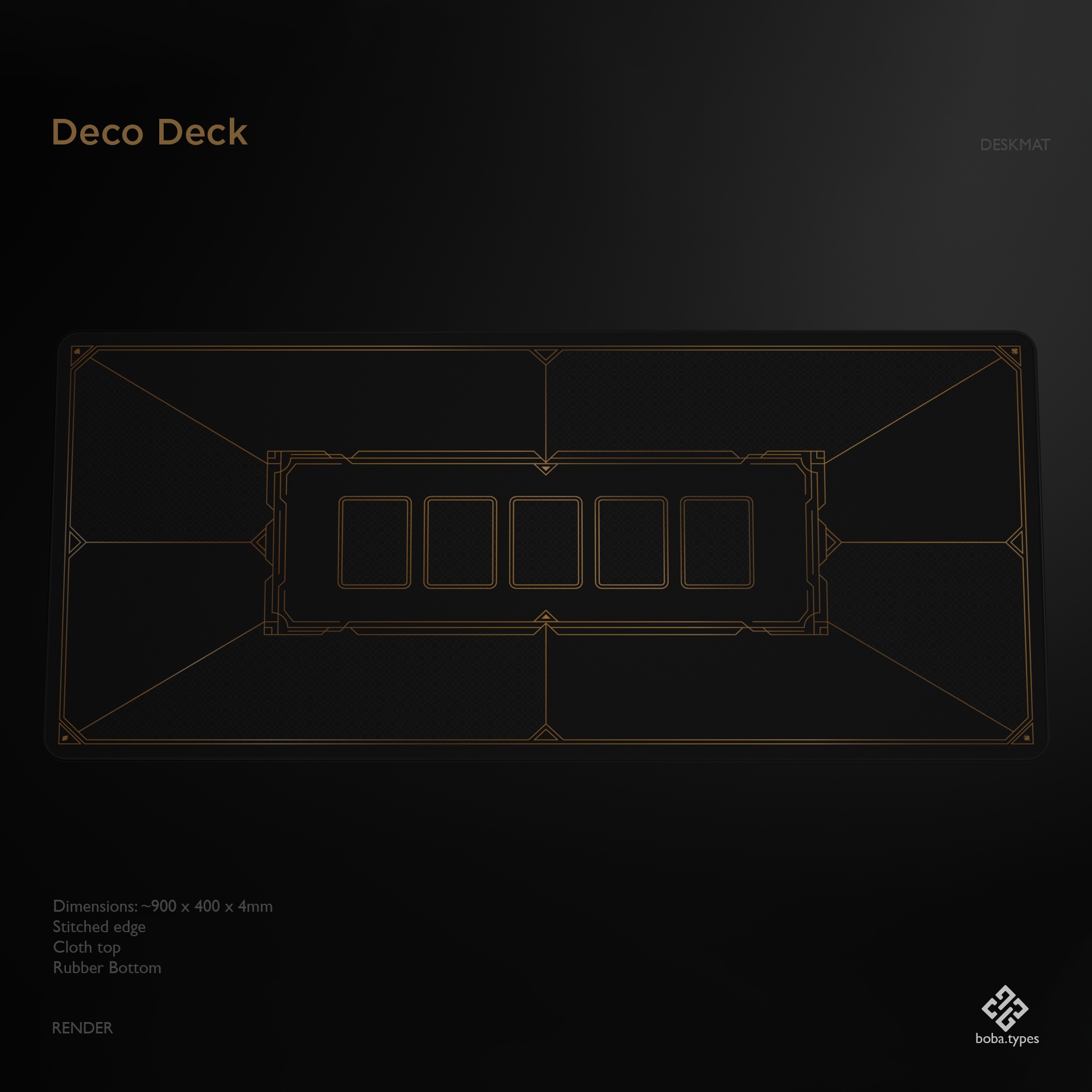 GMK CYL Black & Gold | GB live 'til 20th March - New deskmats/renders! image 15