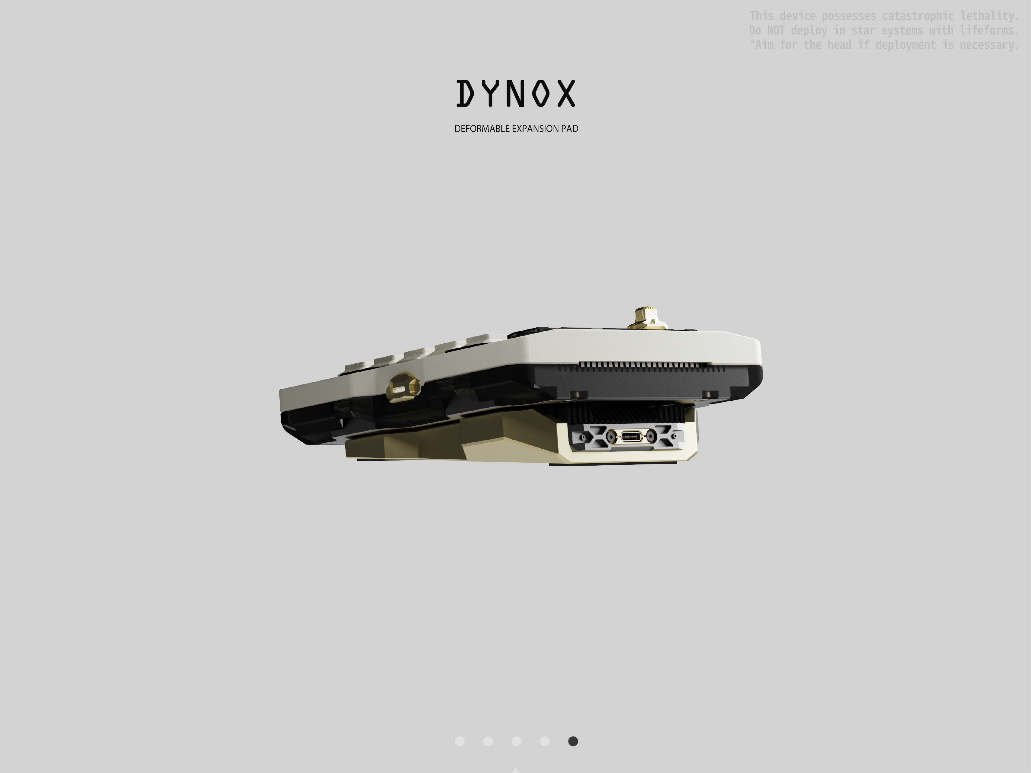 PCP 「DYNOX」Mechanical structure PAD image 7