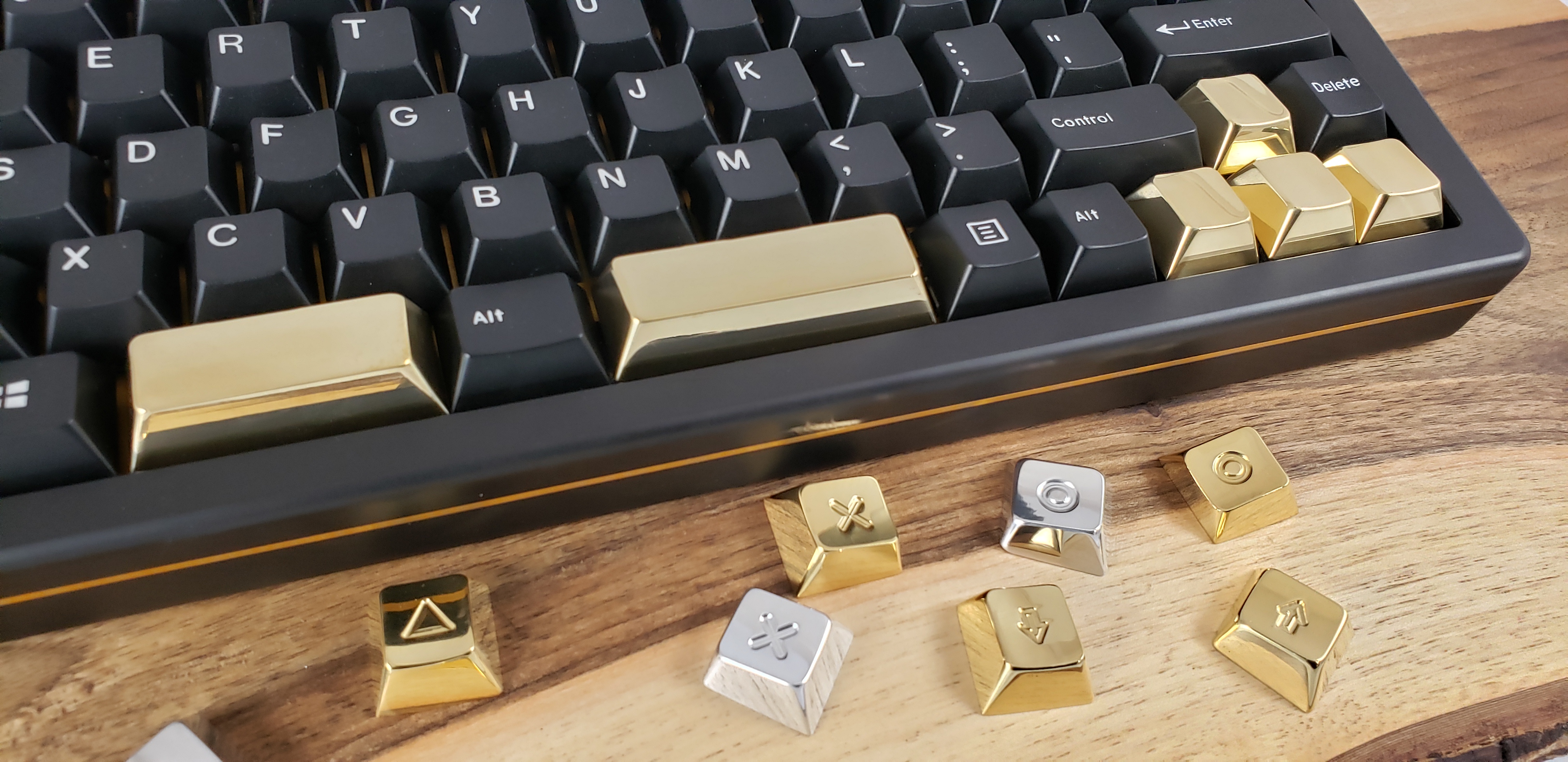 Mtbkeys Metal Spacebars | Split Spacebars | GB Closed | EXTRAS AVALIBLE! image 3