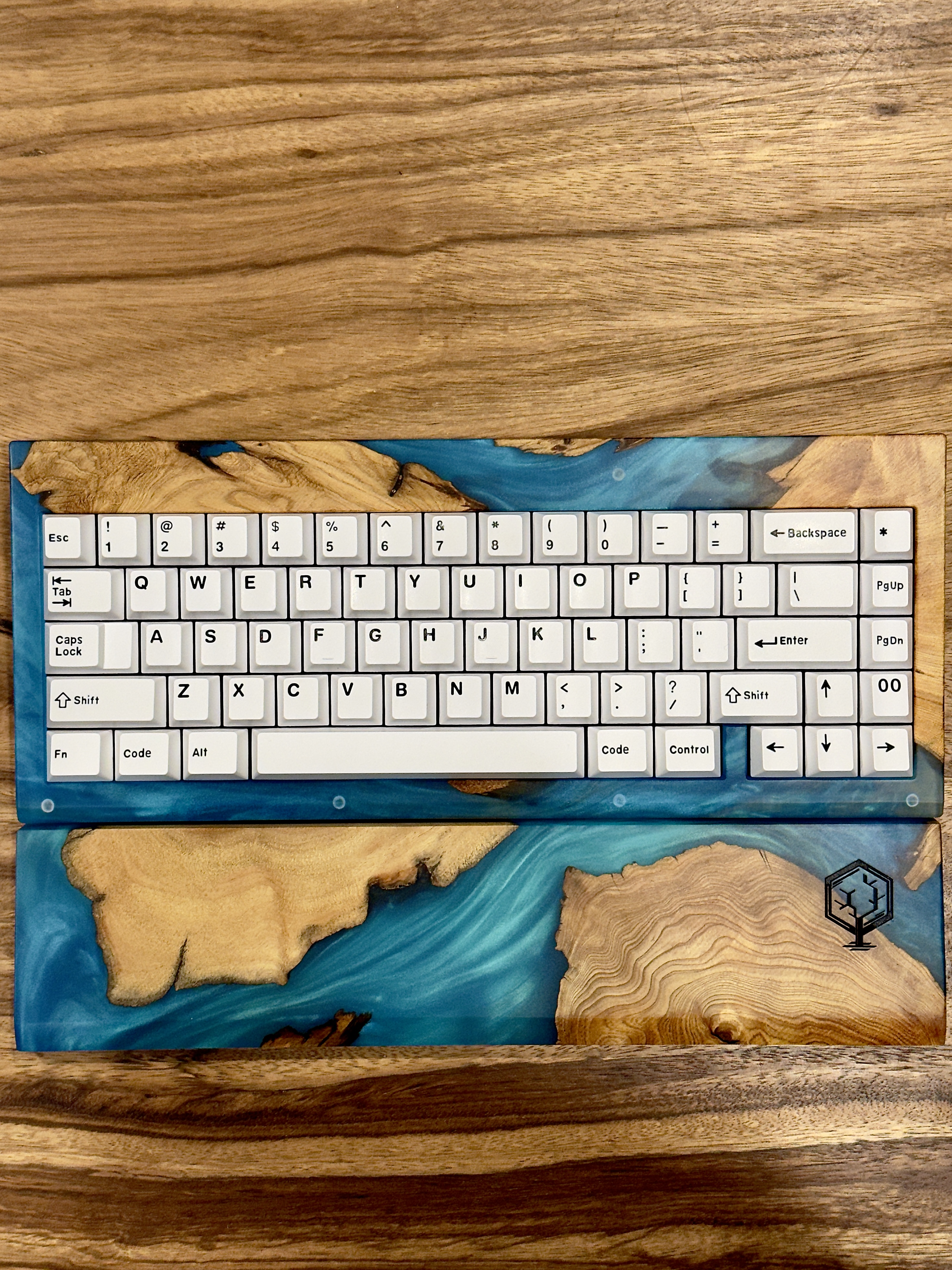 gwŷdd65 Wooden Keyboard (GB LIVE!) image 5