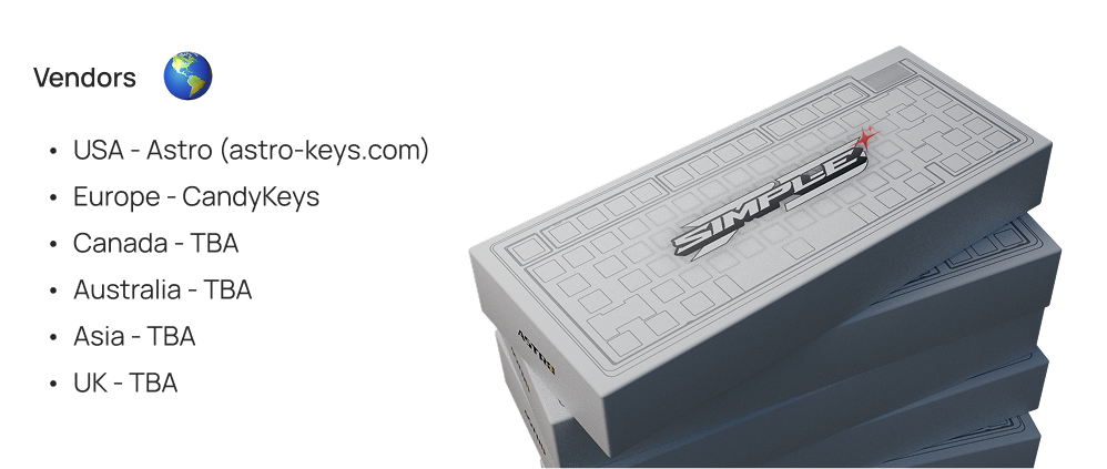 Simple 75 Keyboard - Volume Wheel, Hybrid PCB | Limited Group Buy image 16
