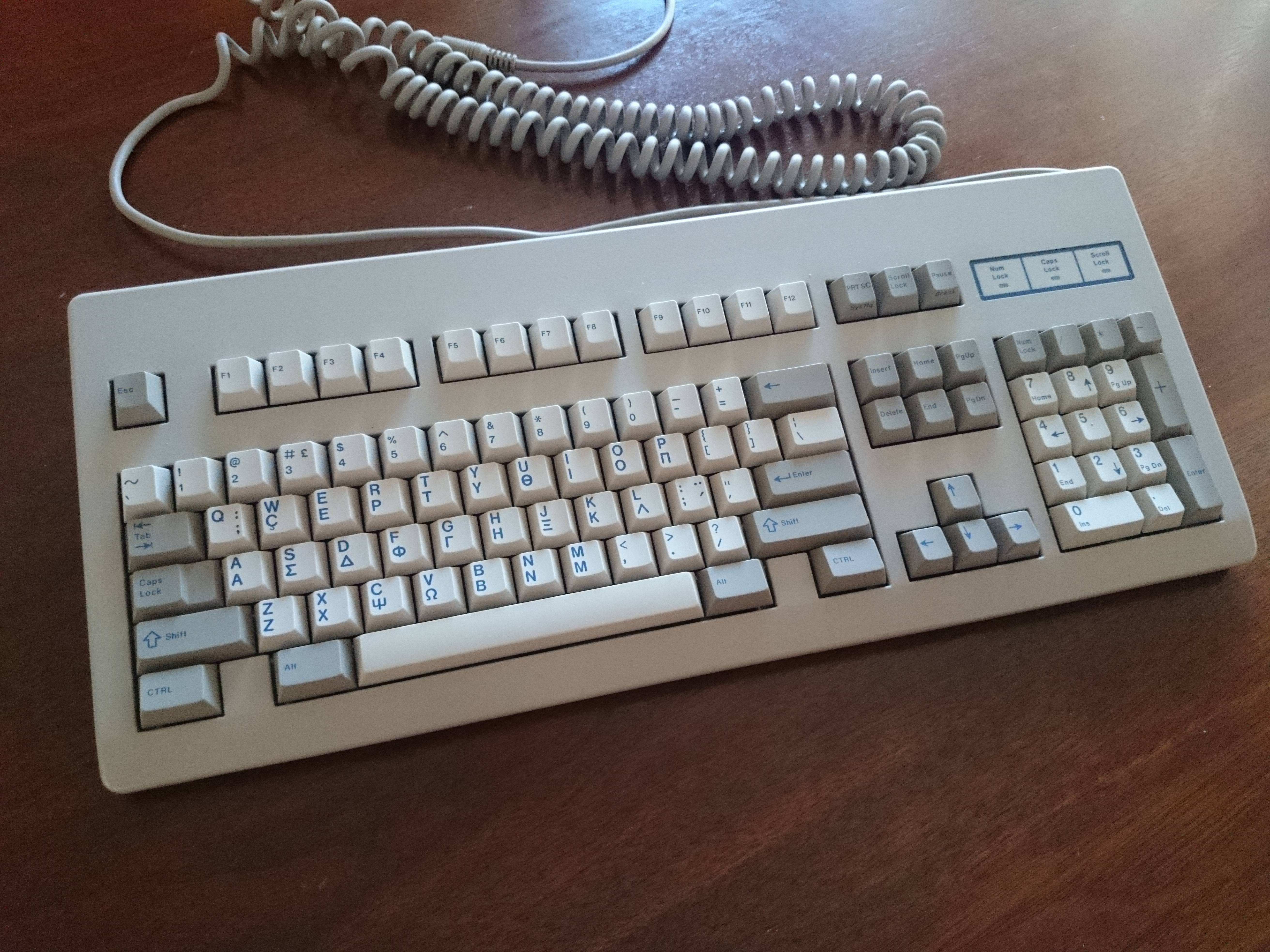 GMK Greek Olivetti - buried