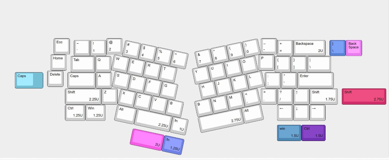 [Preorder]Keylice 65%--Dual mode Alice style keyboard with arrow key, 7.4-8.31 image 23
