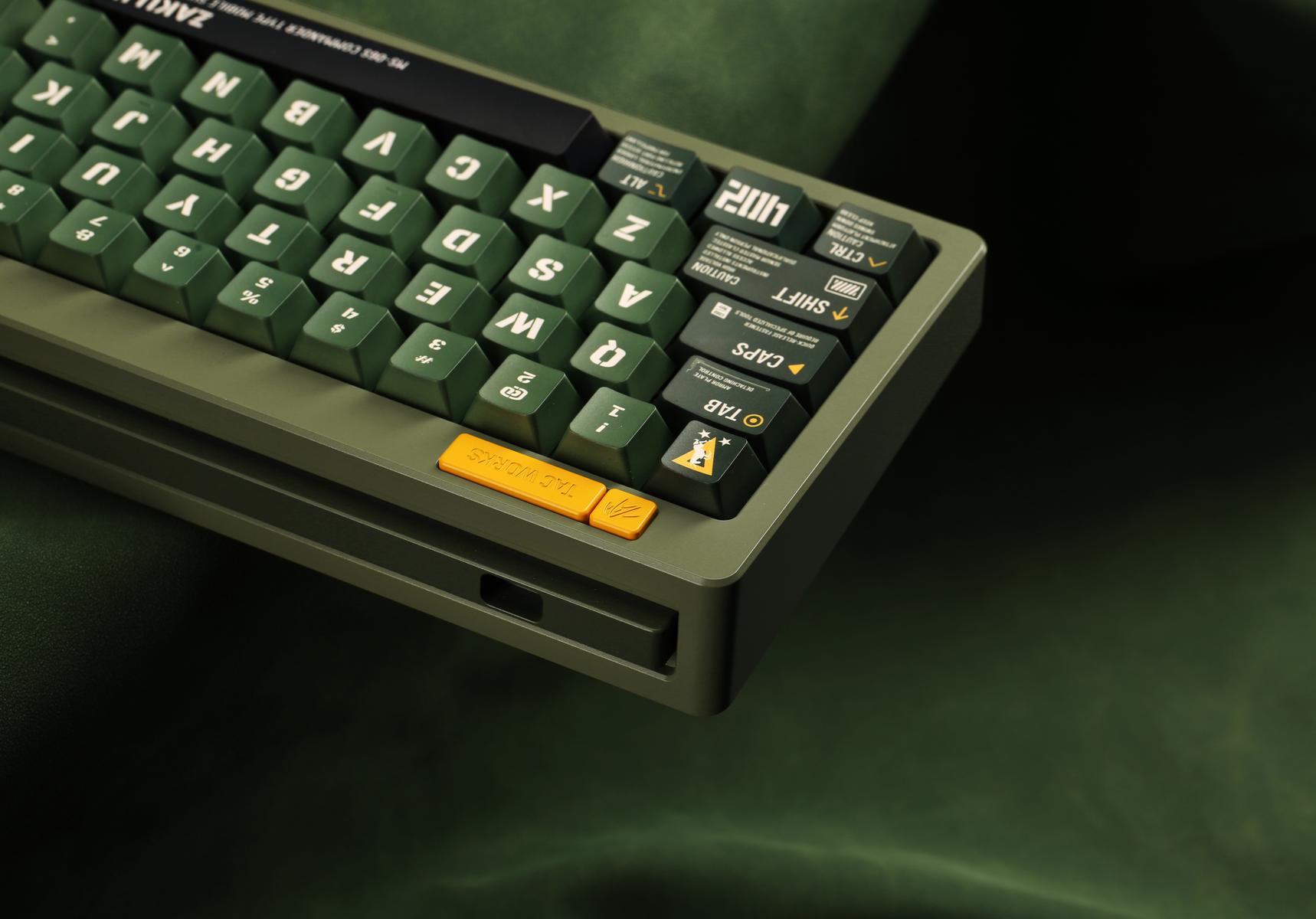 TAC-K1 65% Keyboard Kit-Audio Speaker & Customizable Nameplates-GB Open Now image 5
