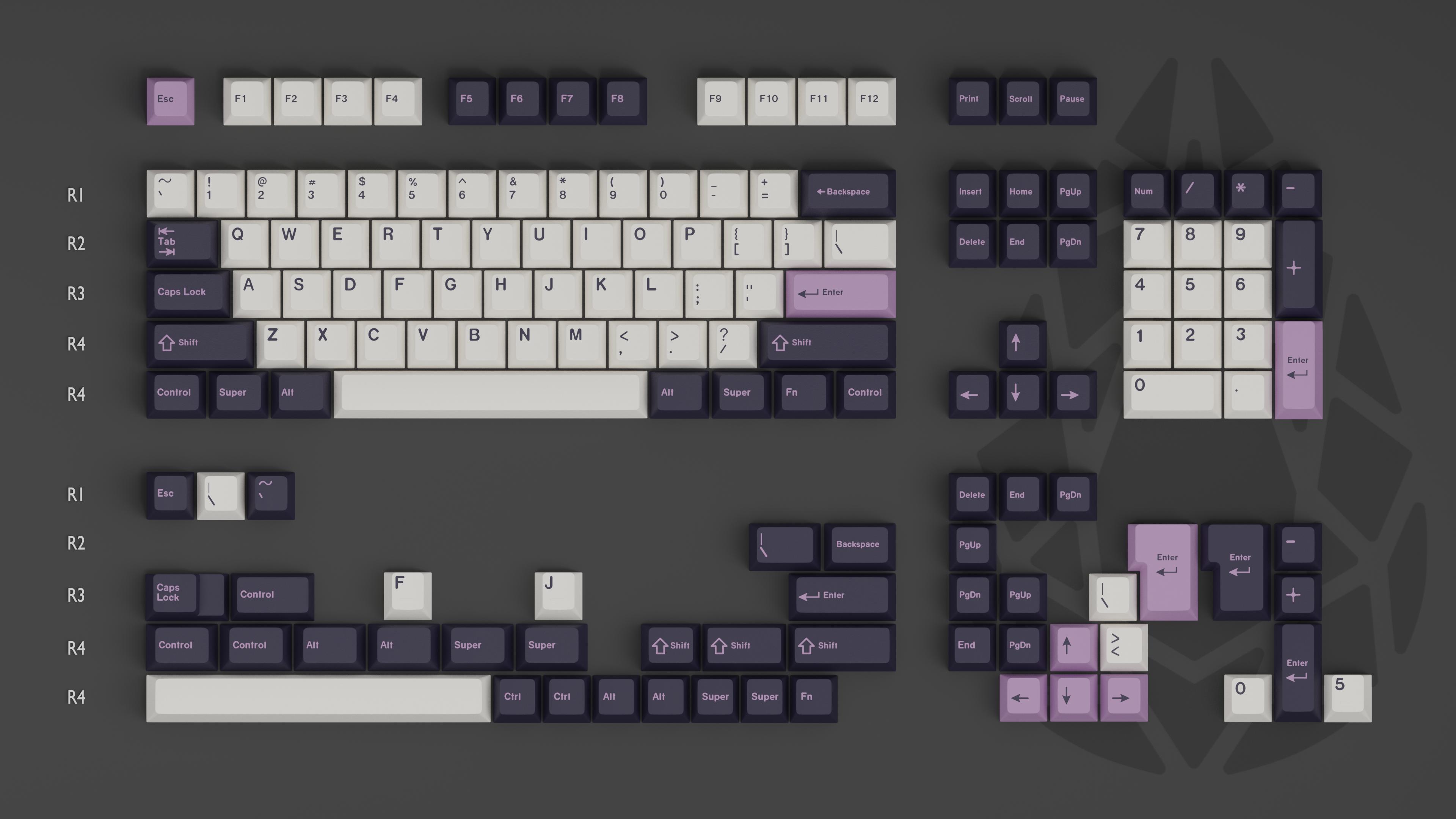 GMK Amethyst - GB Closed - Color sample approved image 4