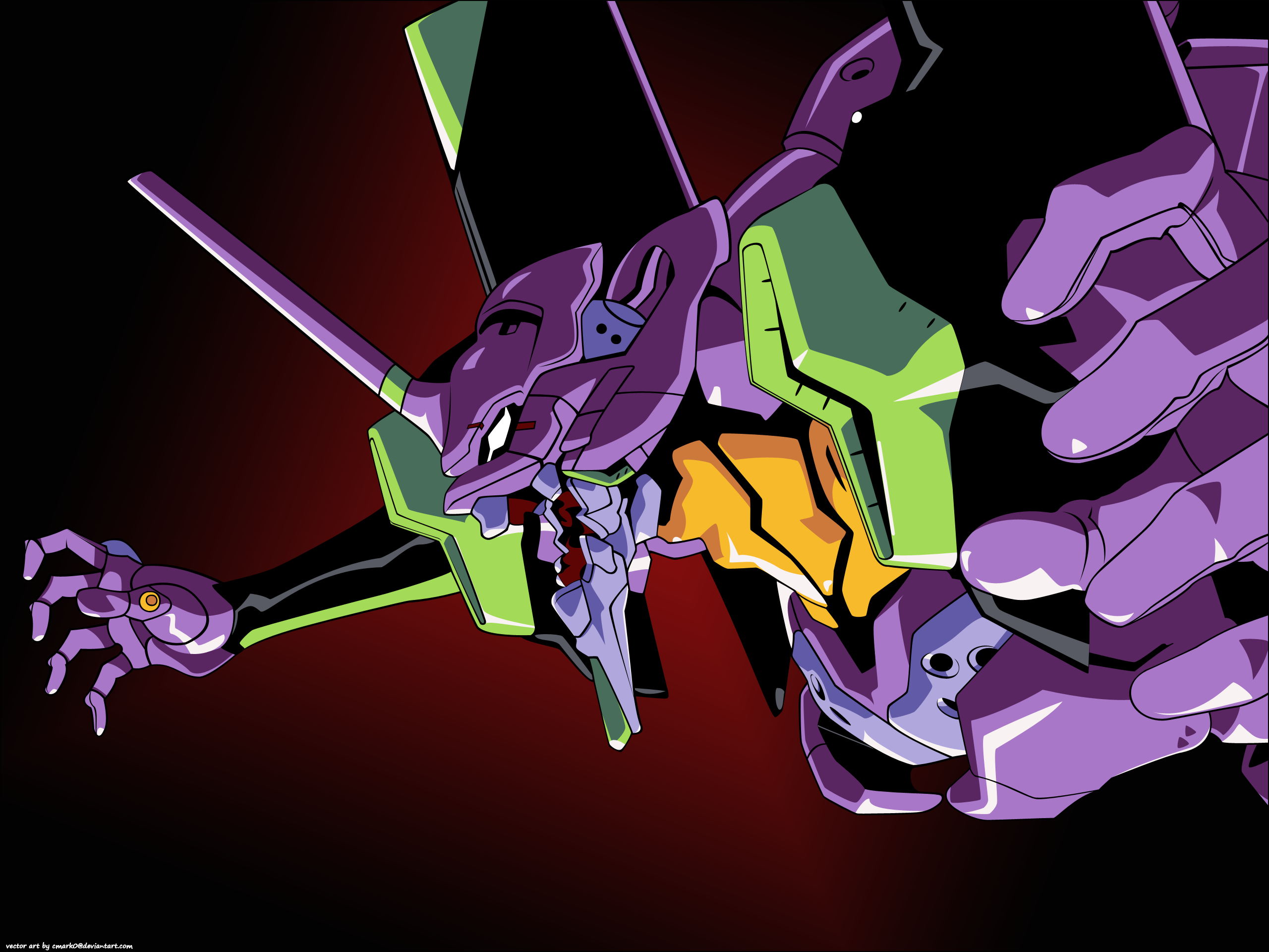 [shipped] girldc Eva01 keycap image 7