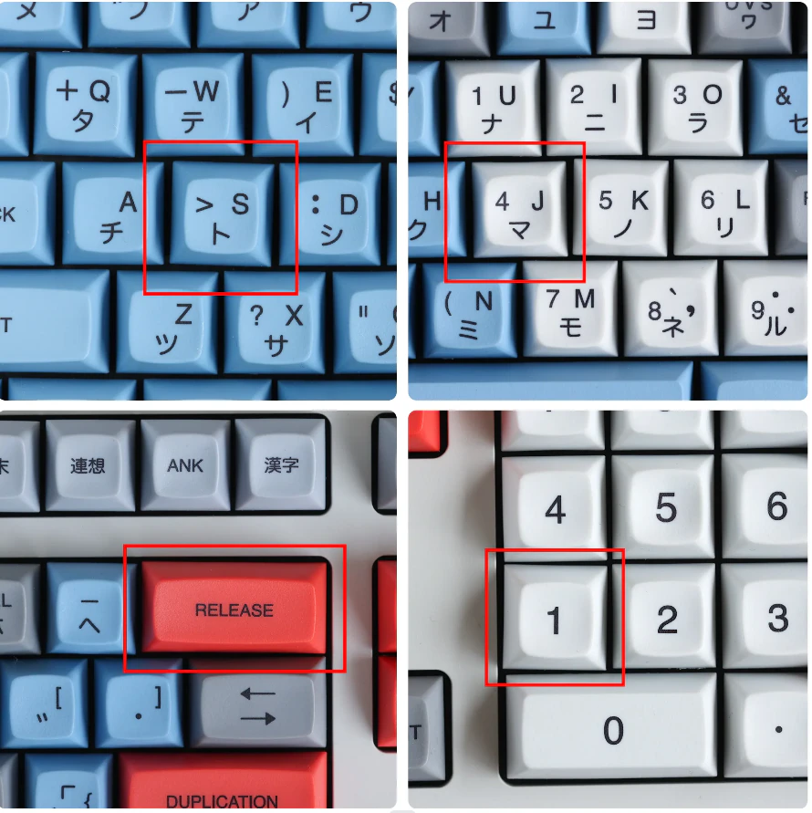KBDfans Electrostatic keyboard 9009 Pbt dye-sub keycaps--7U spacebar added image 18