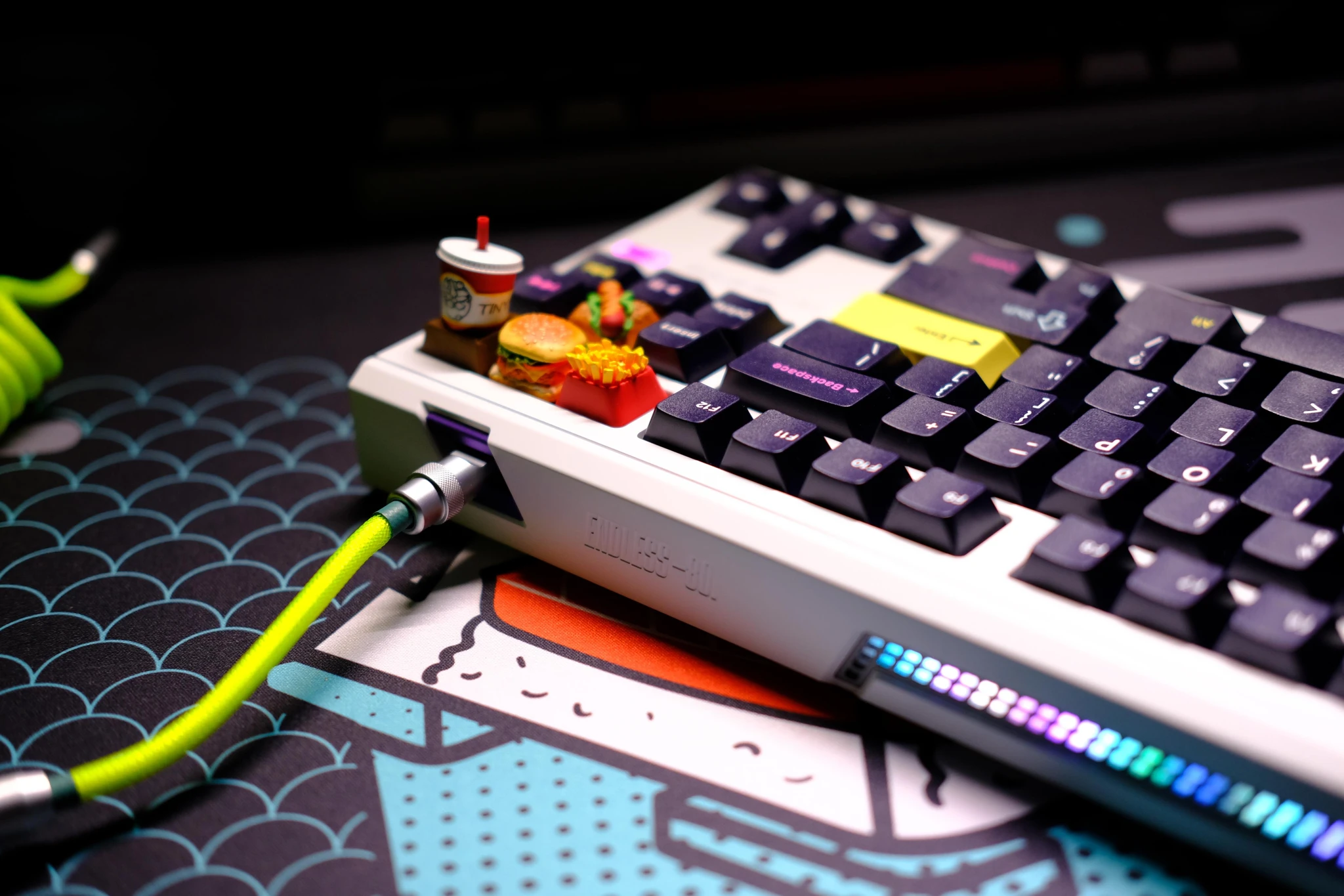 PIXELSPACE STUDIO X KBDFANS ENDLESS-80 MECHANICAL KEYBOARD DIY KIT image 34