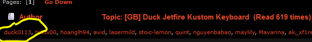 Duck Jetfire Kustom Keyboard - GB Closed - All Shipped! image 3
