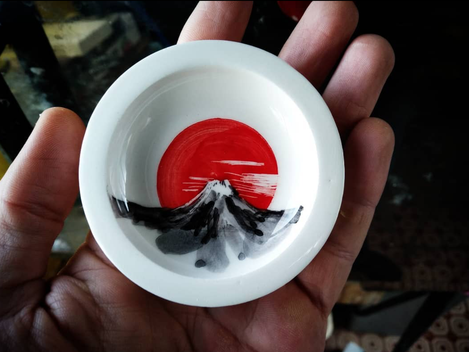 [InStock] Kerasart Ceramic Wristpad&Tray - Sumi/founder Edition - Made in Italy image 10