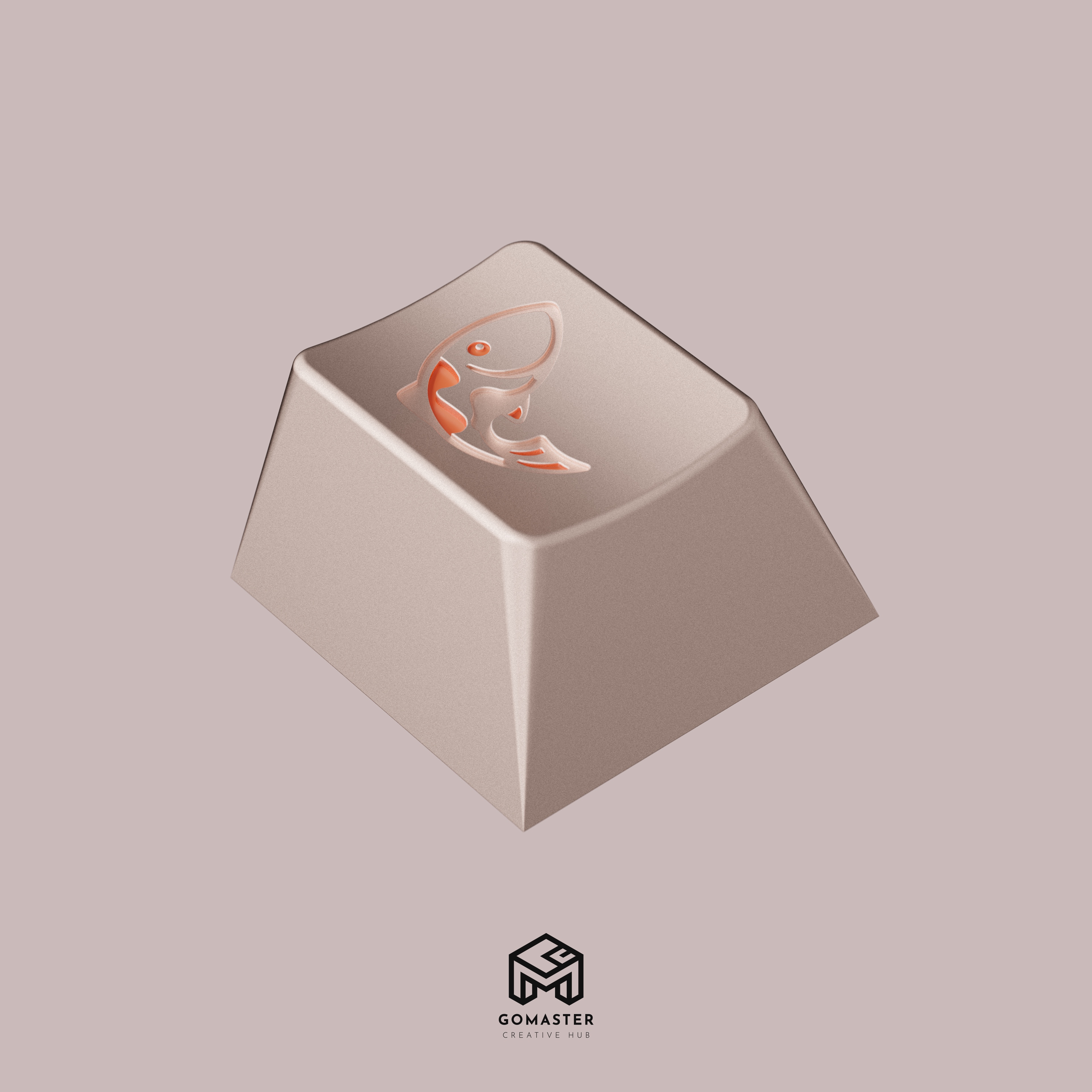 GoMaster Salmon: Reborn R2 Keycaps image 16