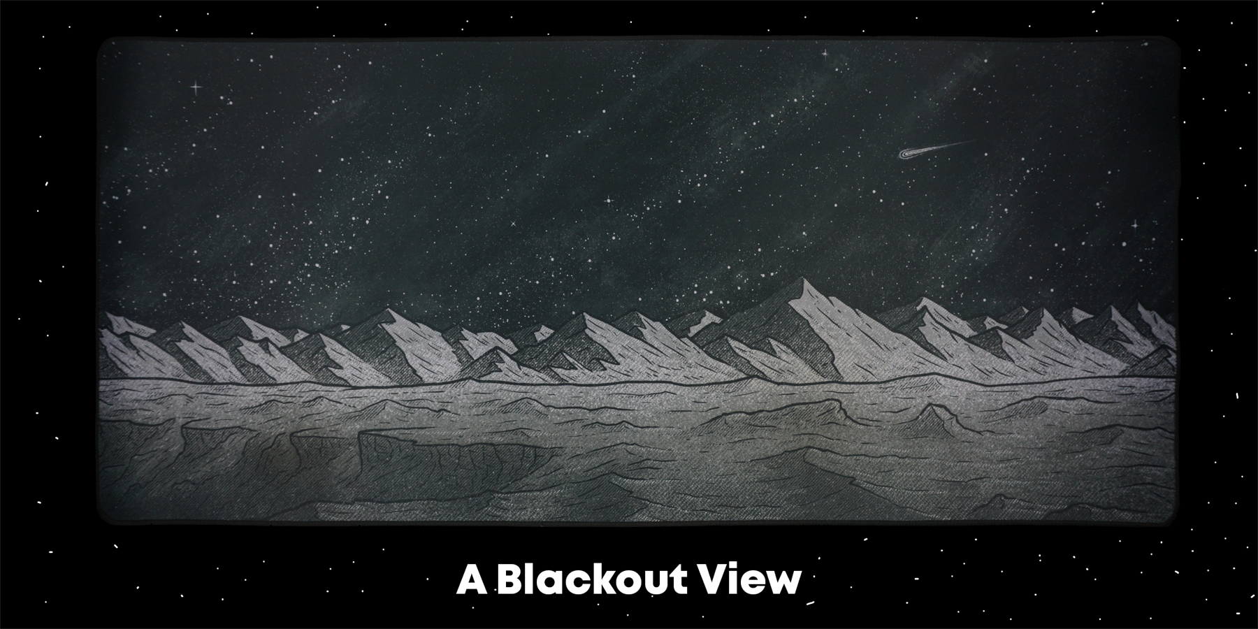 "A Martian View" Deskmat Collection | Extras In Stock image 2