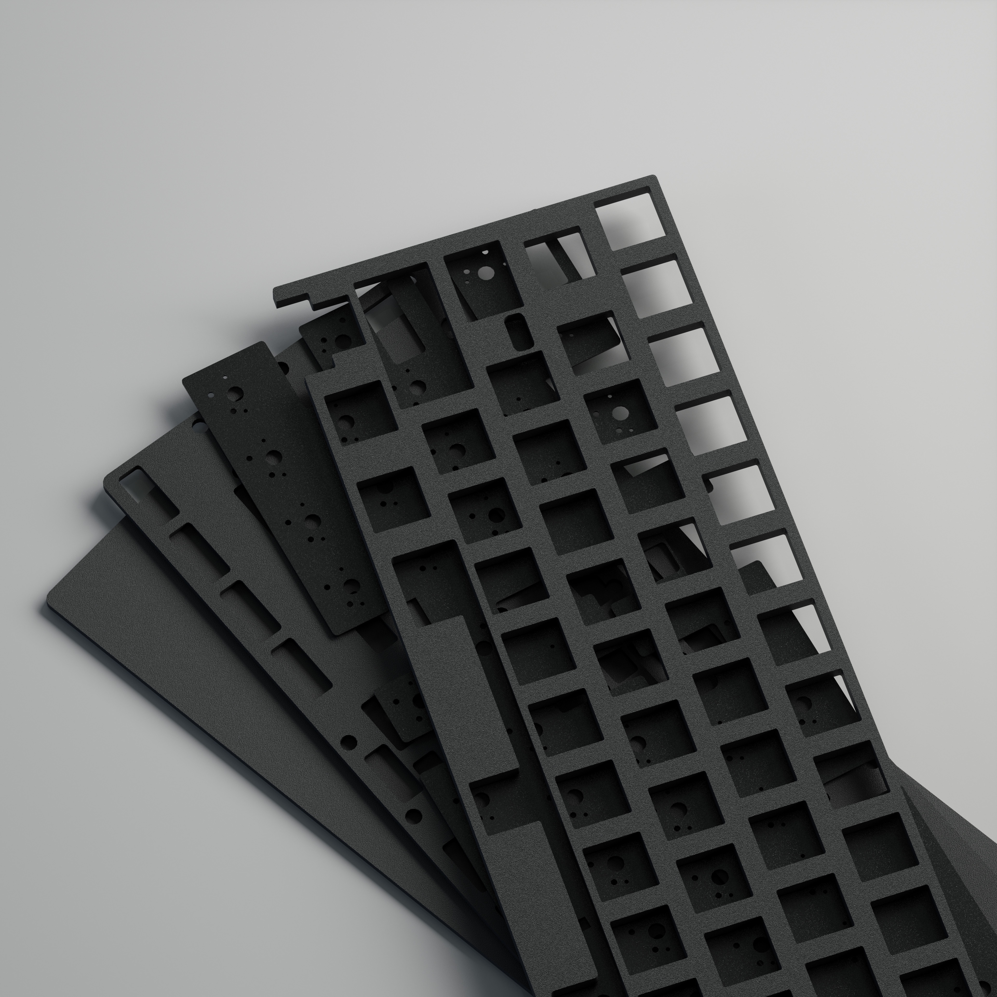【IC】Flip 6P,60%+Pad,Normal/Southpaw/HHKB/WKL multiple layouts in a keyboard image 31