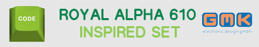 3FCT - Ep 1: GMK TA Royal Alpha 610 Inspired Set ~~~~Shipped!!!~~~~ image 9