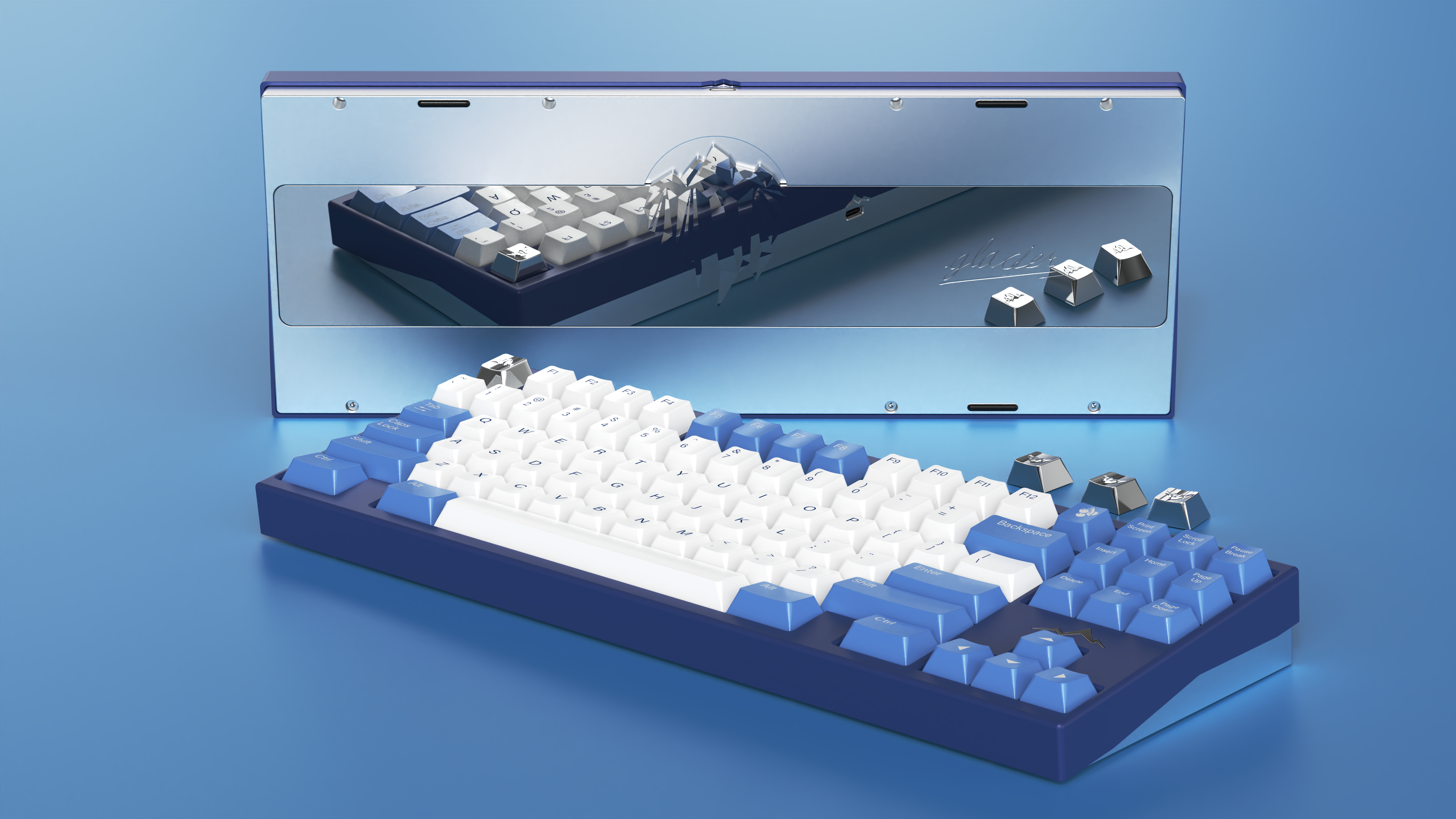 Glacier80 - Glacier themed F13 TKL image 11