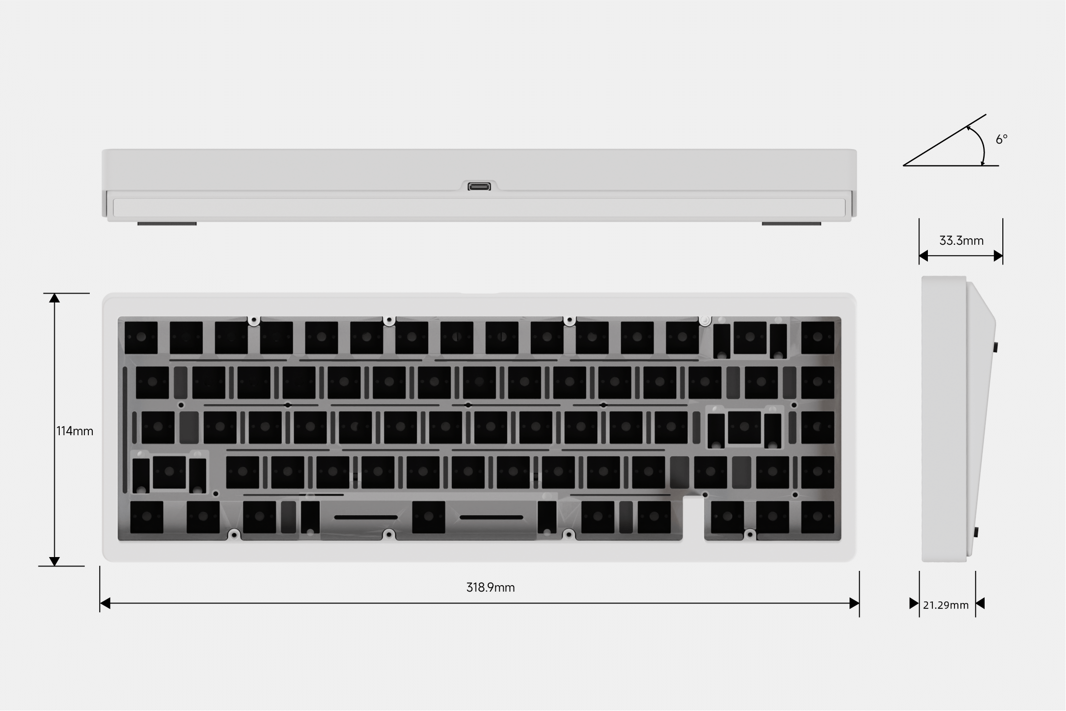 JRIS65 R2 PCB Gasket Mount Customize Keyboard - Group Buy Information image 21
