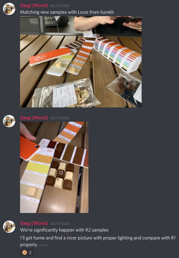 GMK Bread - We got that Bread! Update - R2 Colour Samples and Banderole image 35