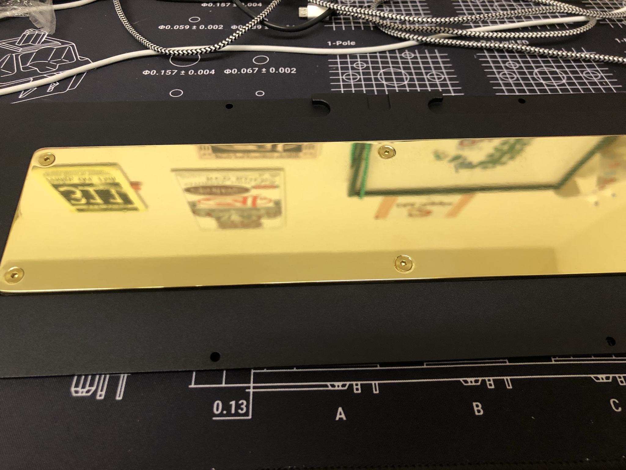 Duck Keyboard Weights AND BACK INSERTS- Orion V3 image 2