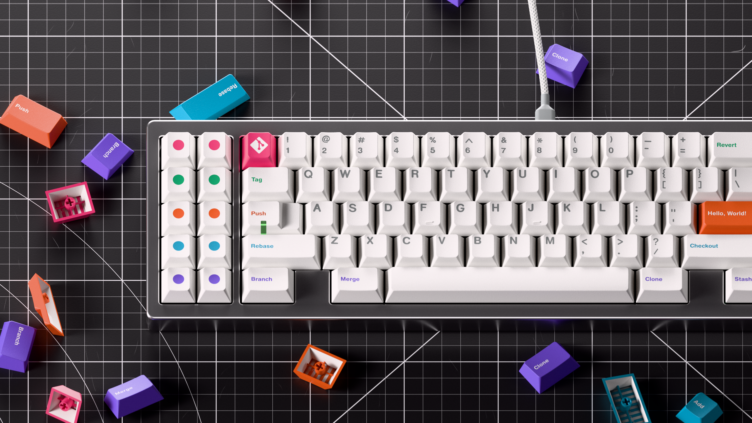 GMK CYL Monokai Light image 10