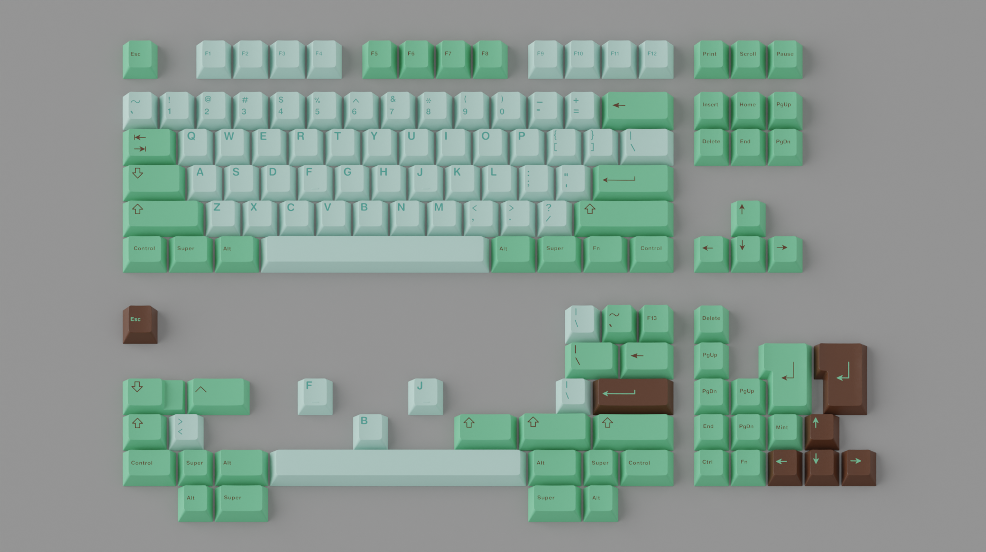 ePBT Chocomint | Deskmats releasing soon! image 4