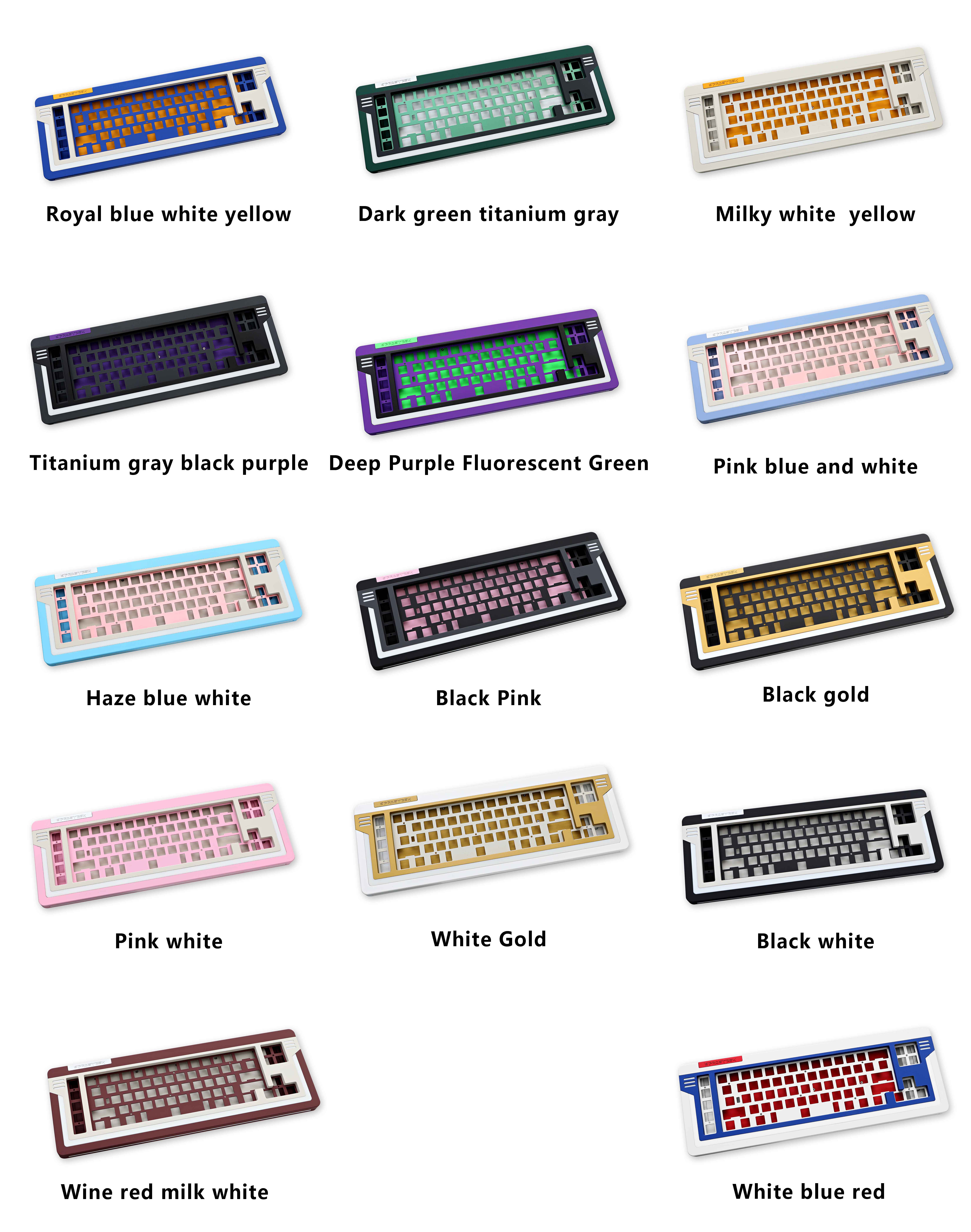 [GB Closed]Space Trek- QMK, wired, hotswap,14 colors image 2