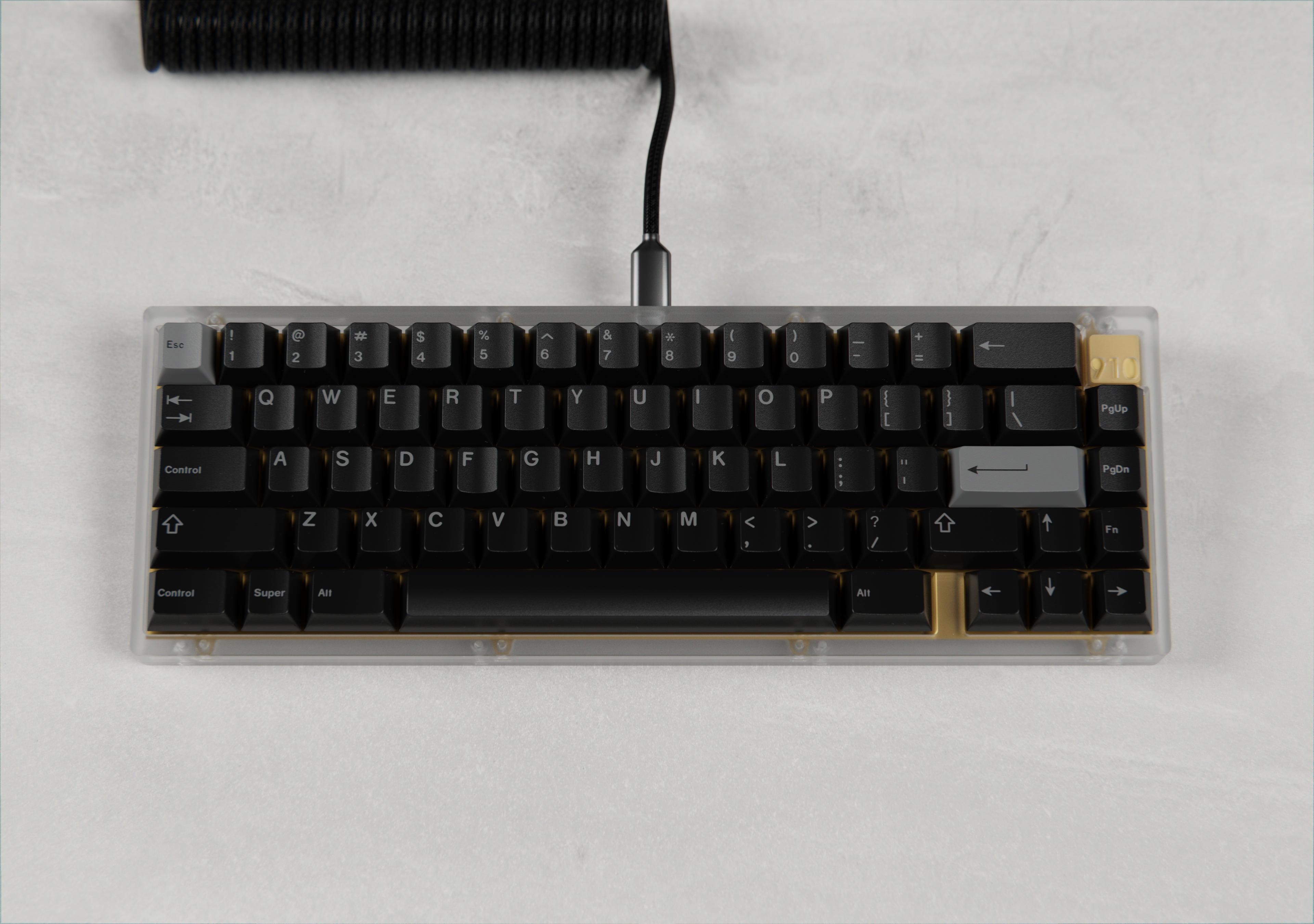GMK Grey on Black // All kits will be made image 8