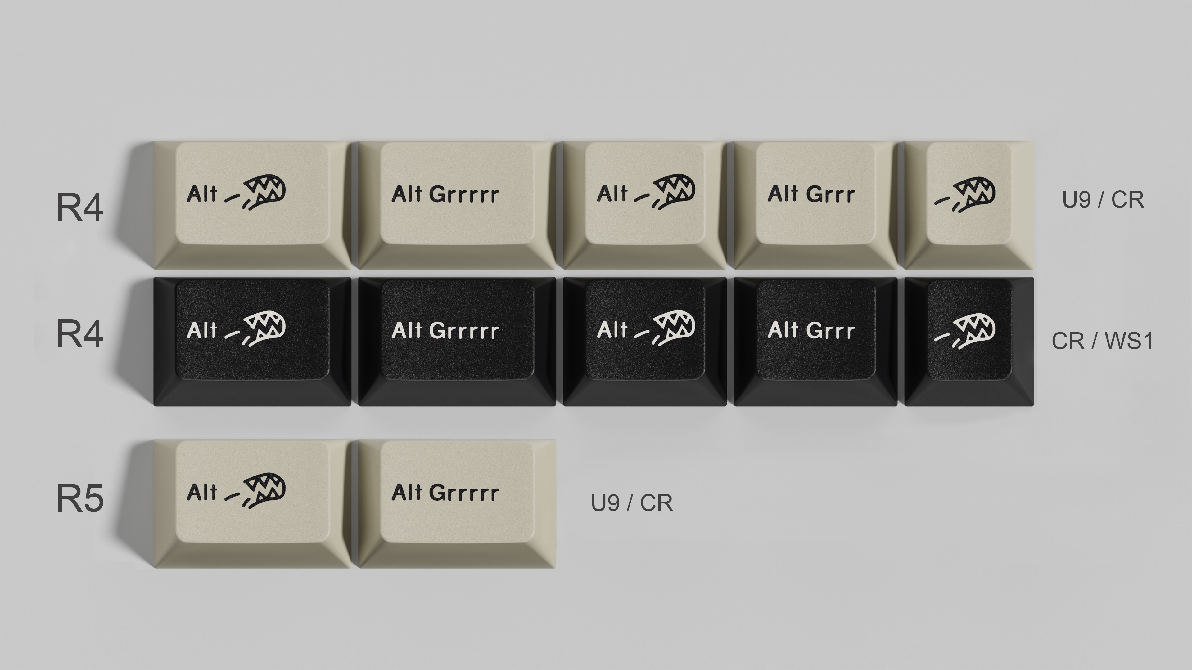 GMK Alt Grrrrr kit