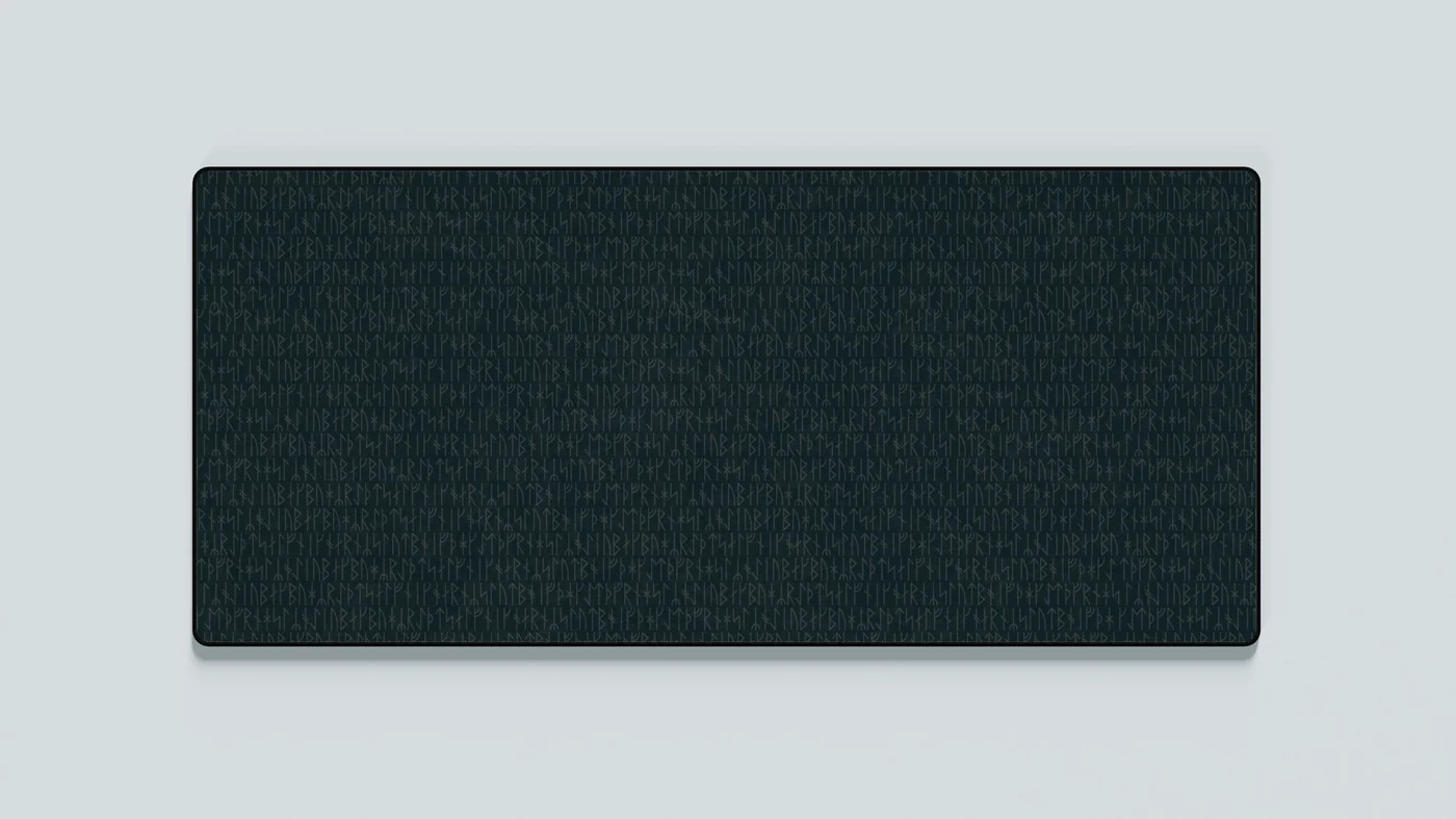 Dark  deskmat
