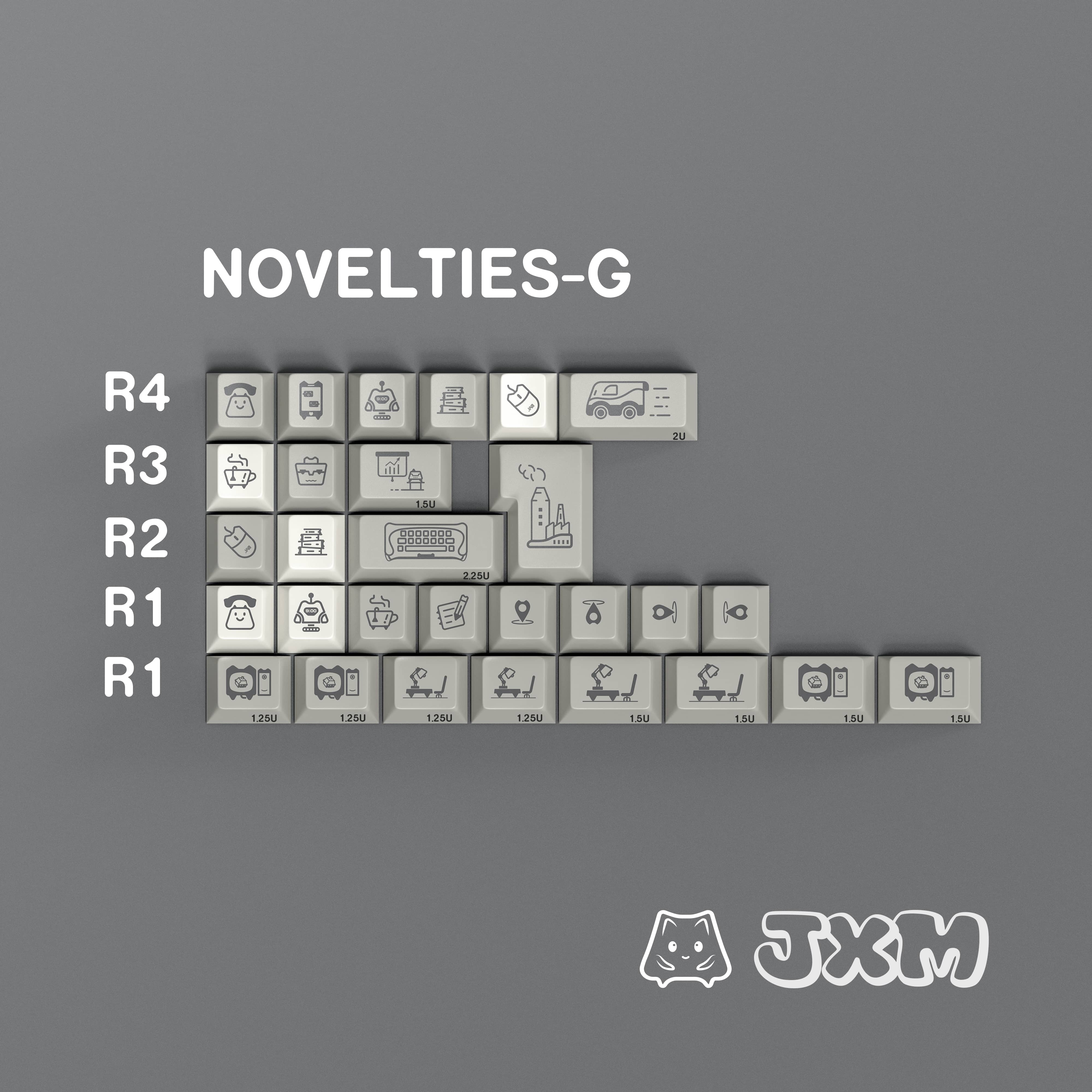 ALOHAKB JXM keycaps-working condition image 7