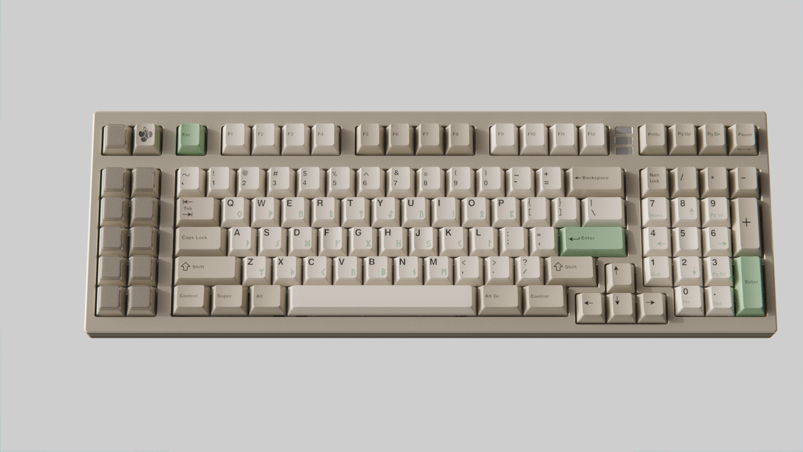 GMK Retro Runic