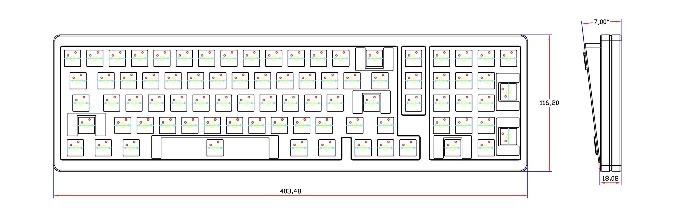 【GB】Wind x -intesting layout keyboard image 2