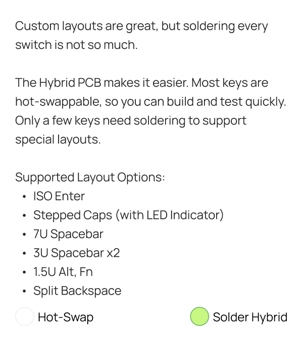 Simple 75 Keyboard - Volume Wheel, Hybrid PCB | Limited Group Buy image 8