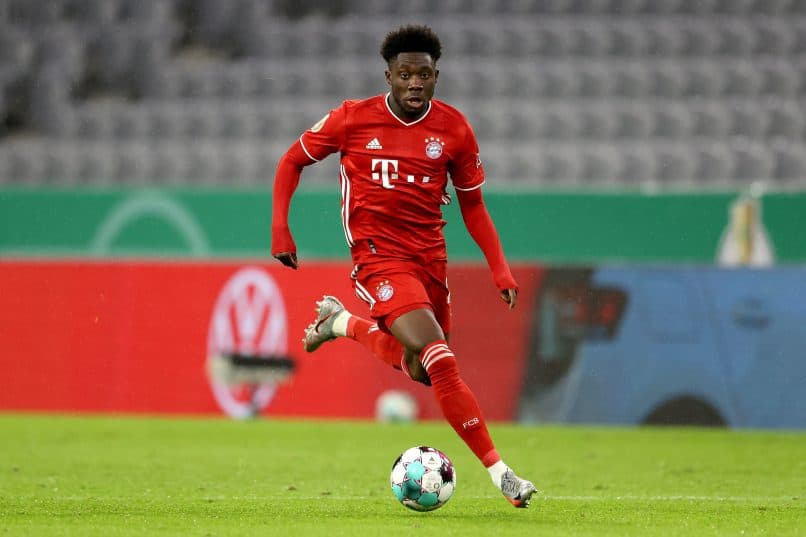 Alphonso Davies. Source: 