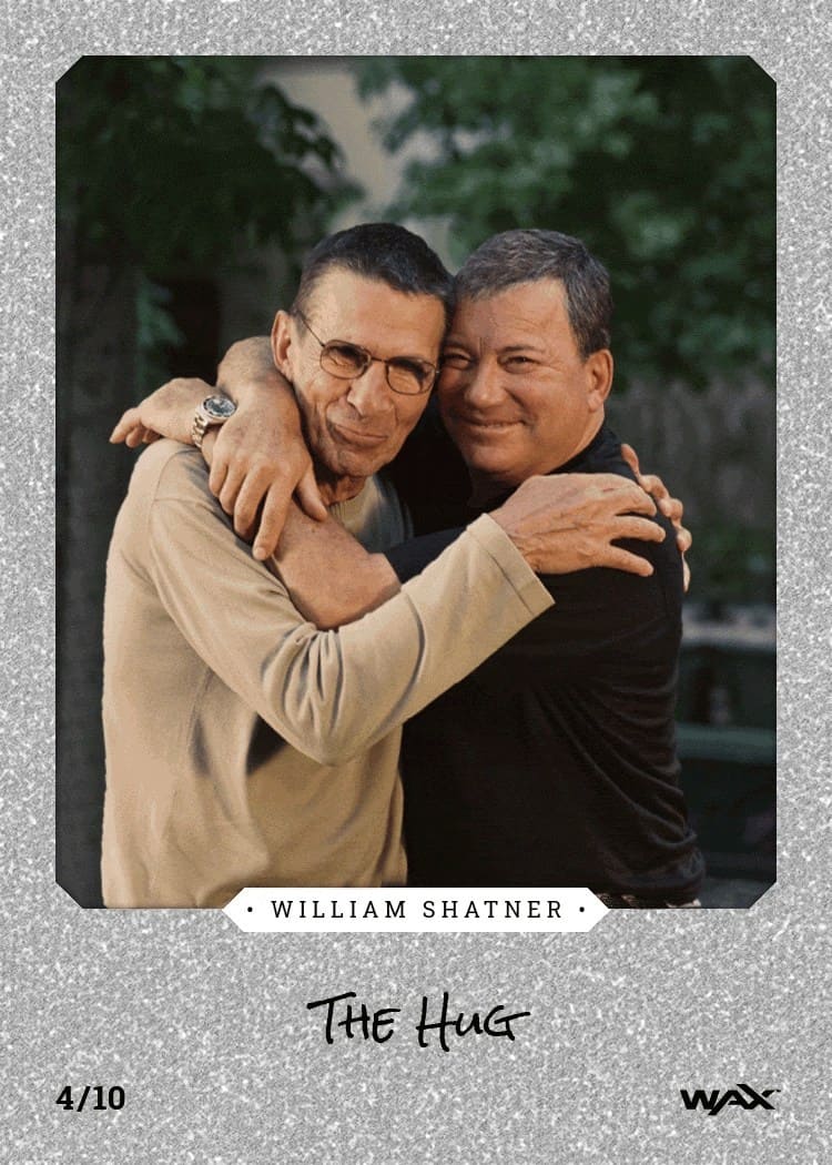 Blockchain-based William Shatner Trading Card. Source: Prnewswire