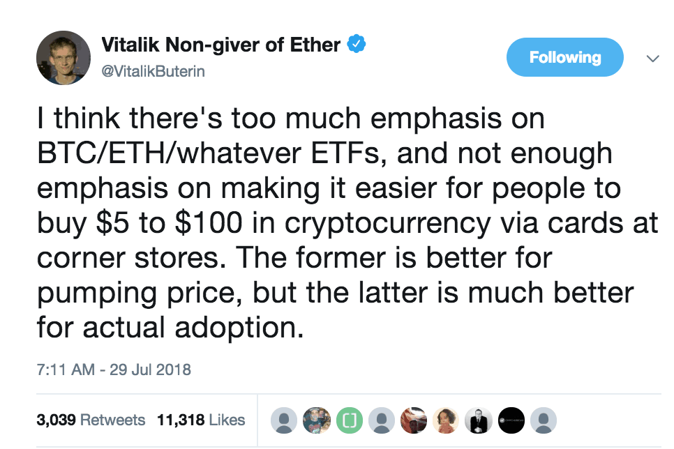 Vitalik Tweet
