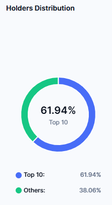 SKYAI Holders Distribution